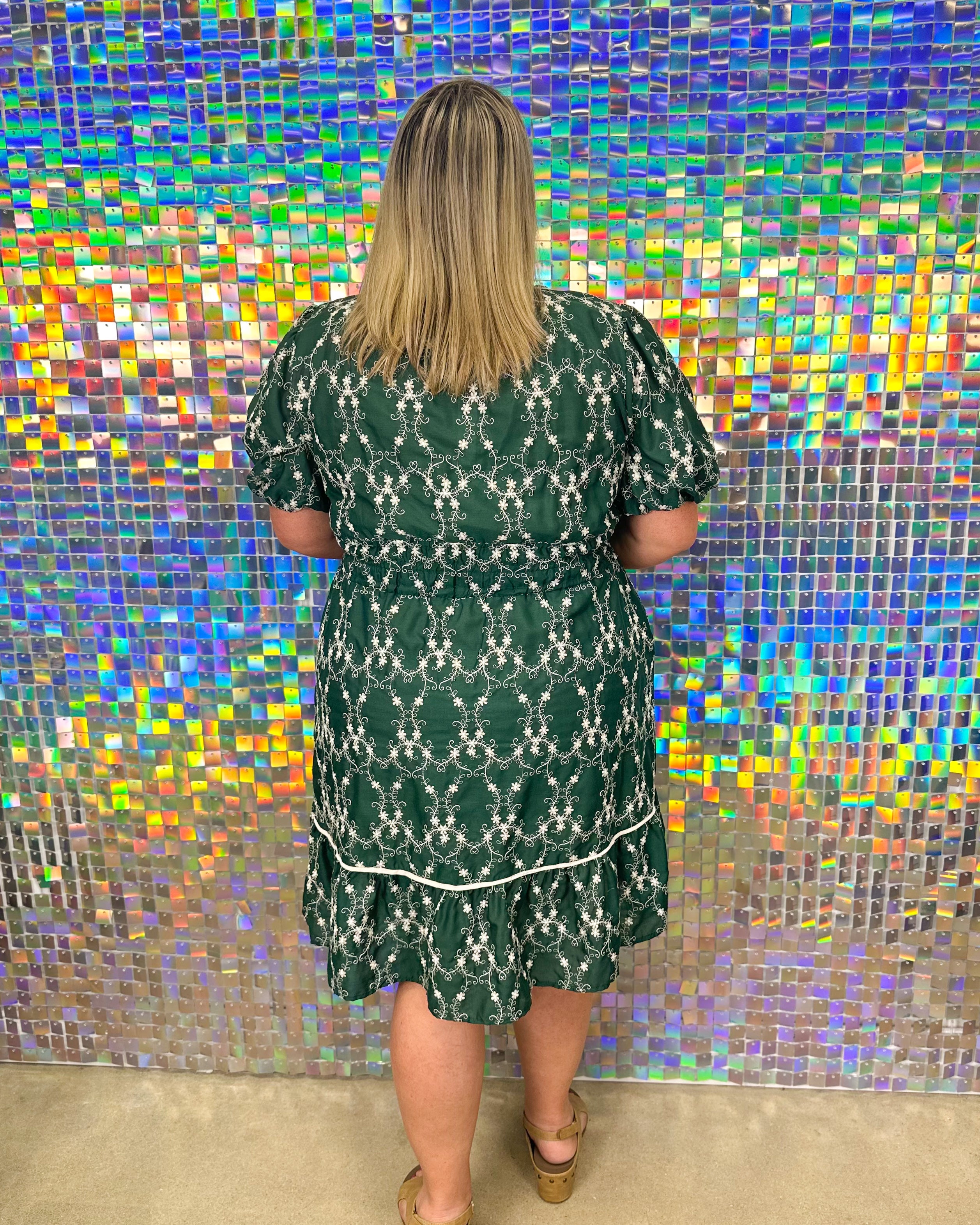 Harper Dress - Green