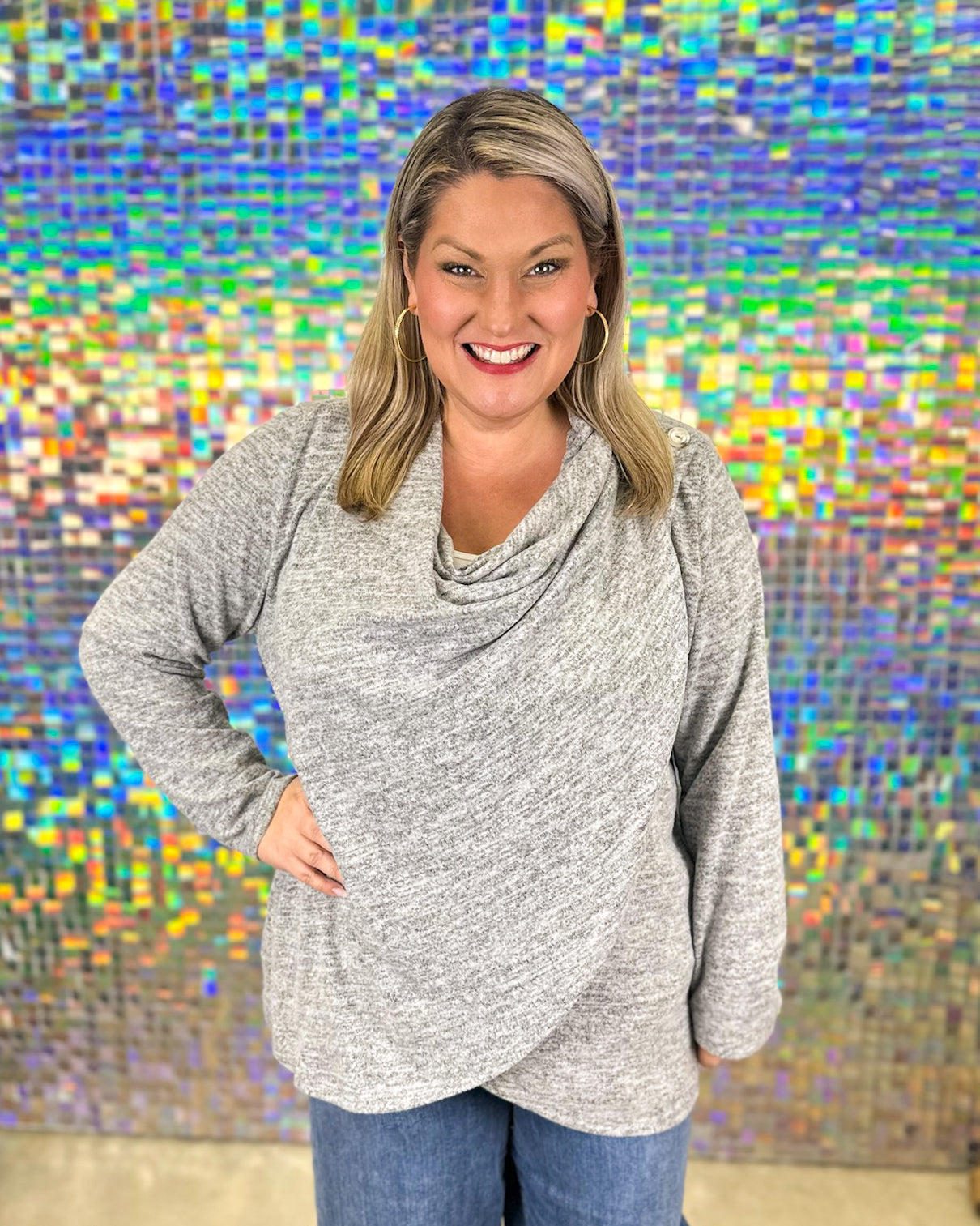 Journey Cardigan - Charcoal Black