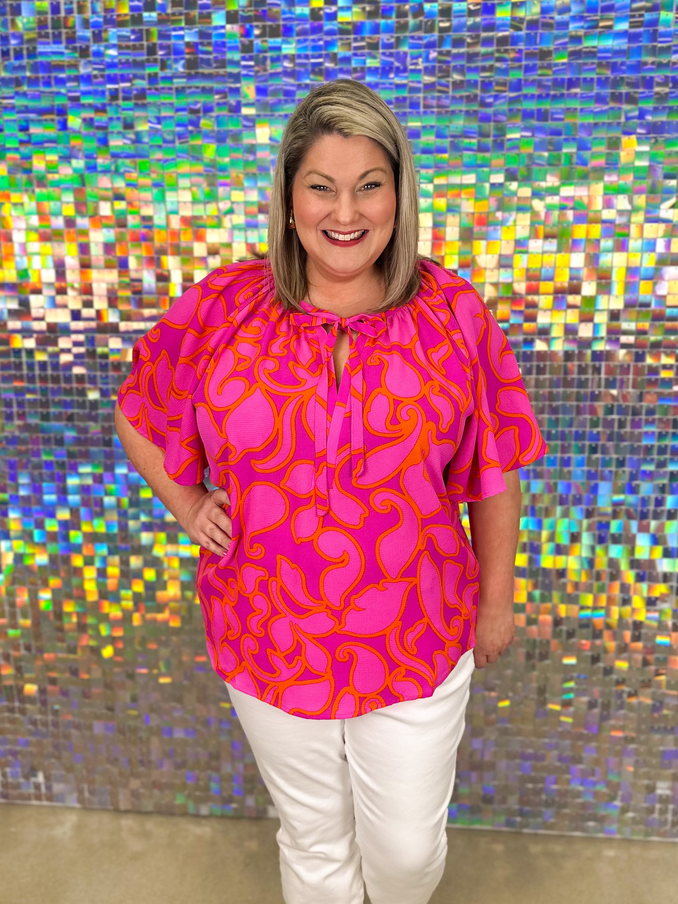 FINAL SALE Inara Top - Magenta