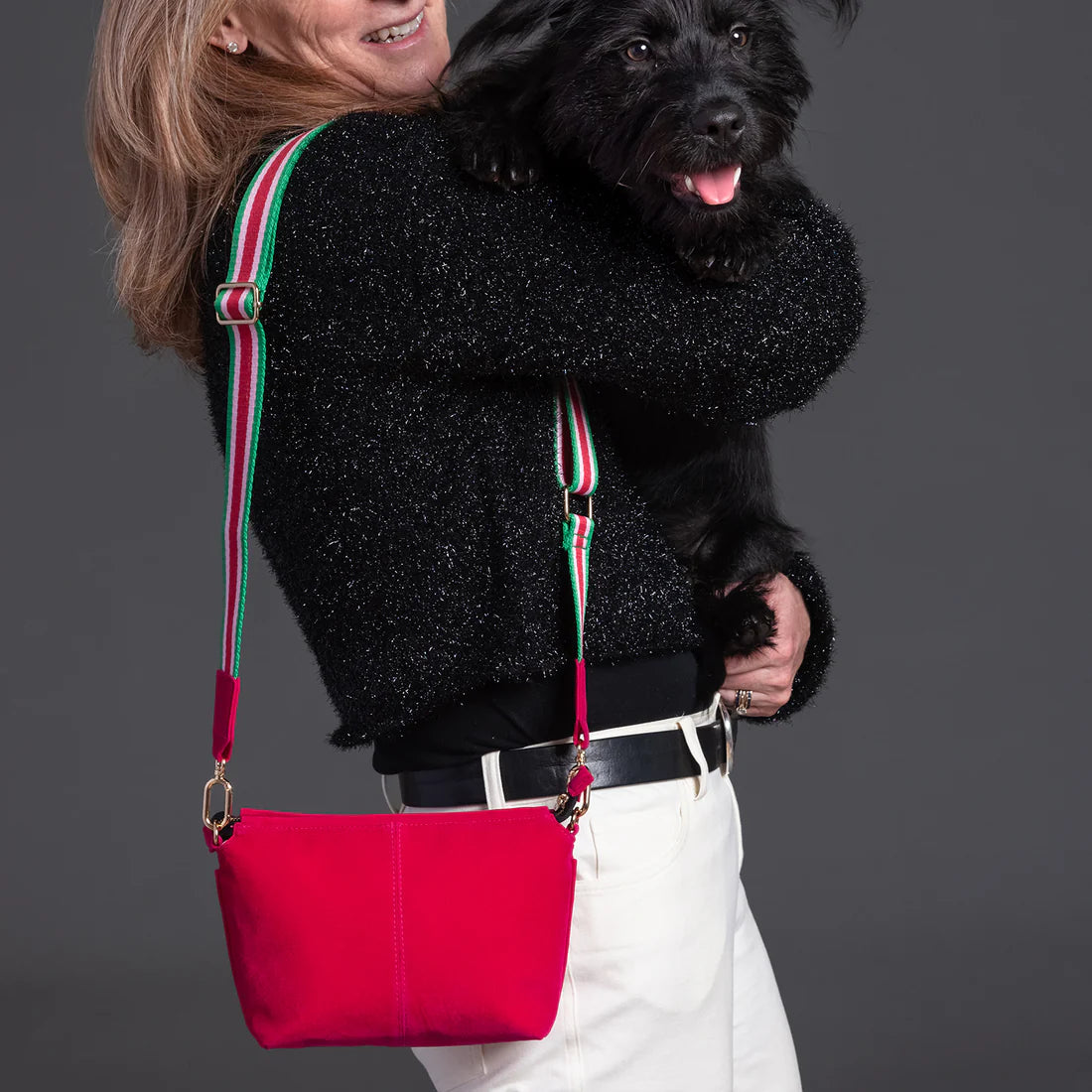 SCOUT Emily Crossbody - Pink Velvet