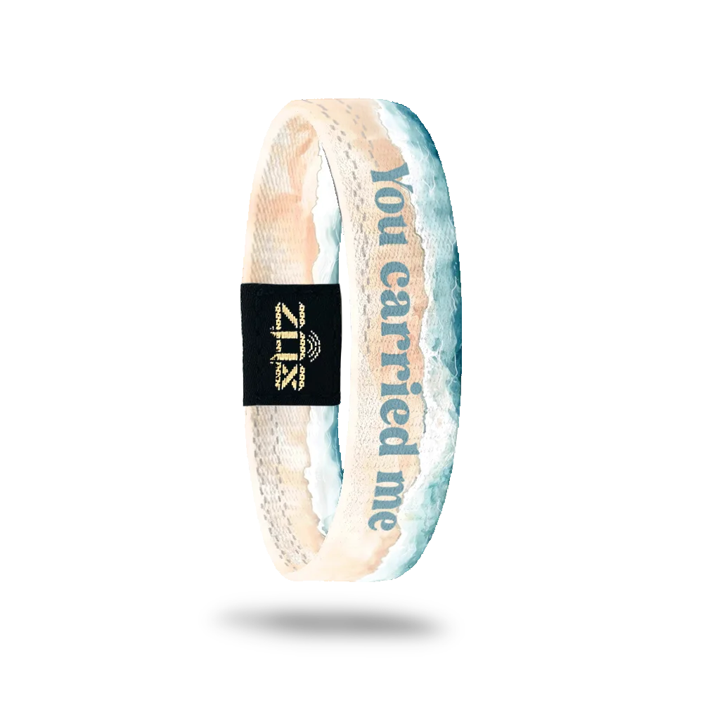 Interactive Bible Verse Bracelet - You Carried Me