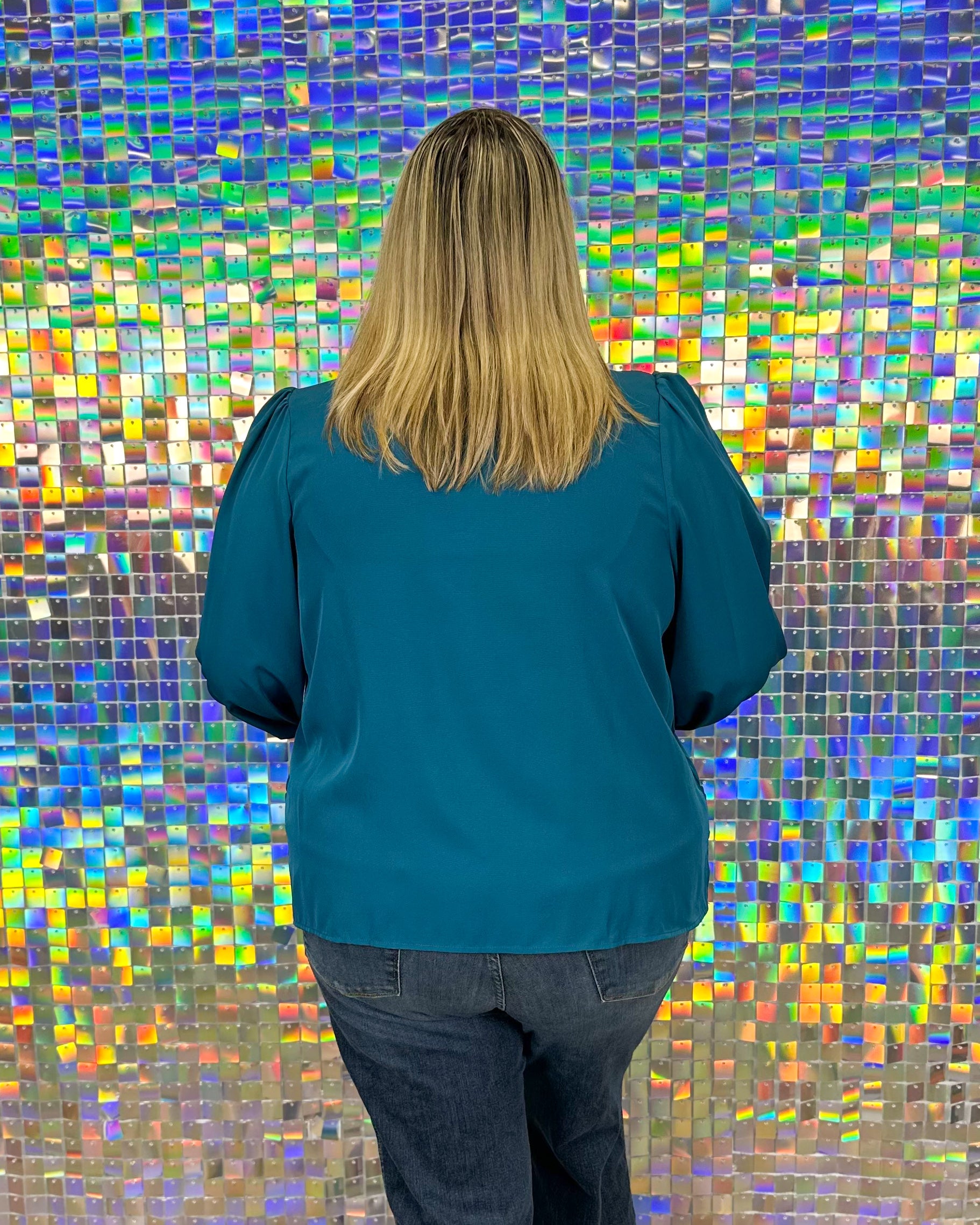 Kayla Gulf Coast Top - Dark Turquoise