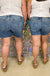 Judy Blue Beautiful Bella High Waist Fray Hem Shorts - Mid Wash
