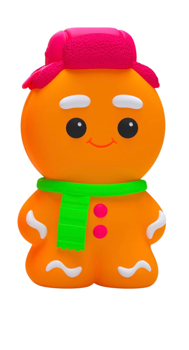 Squishmas Nee-Doh Ginger Glow Man