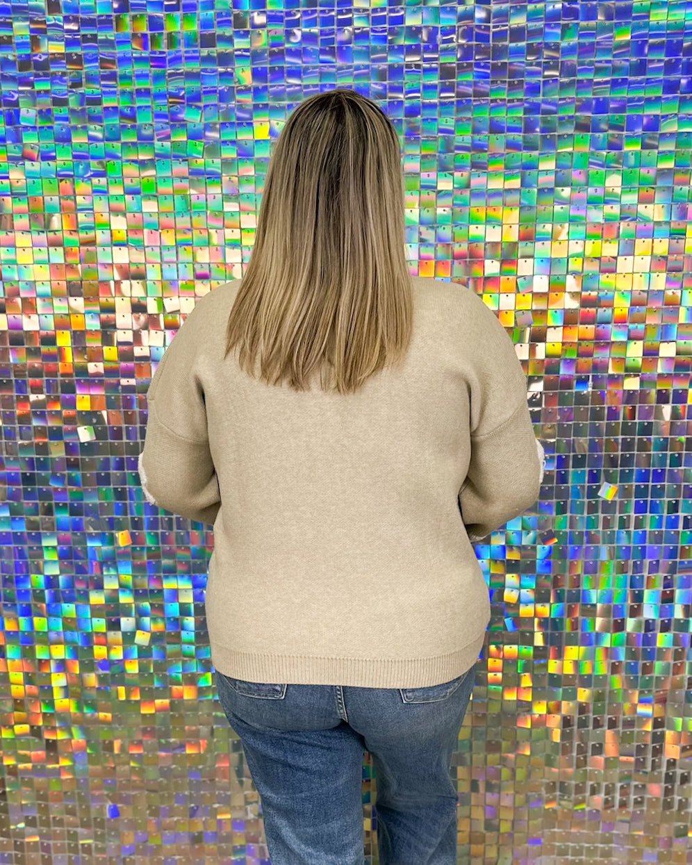 Chrissy Sweater - Taupe