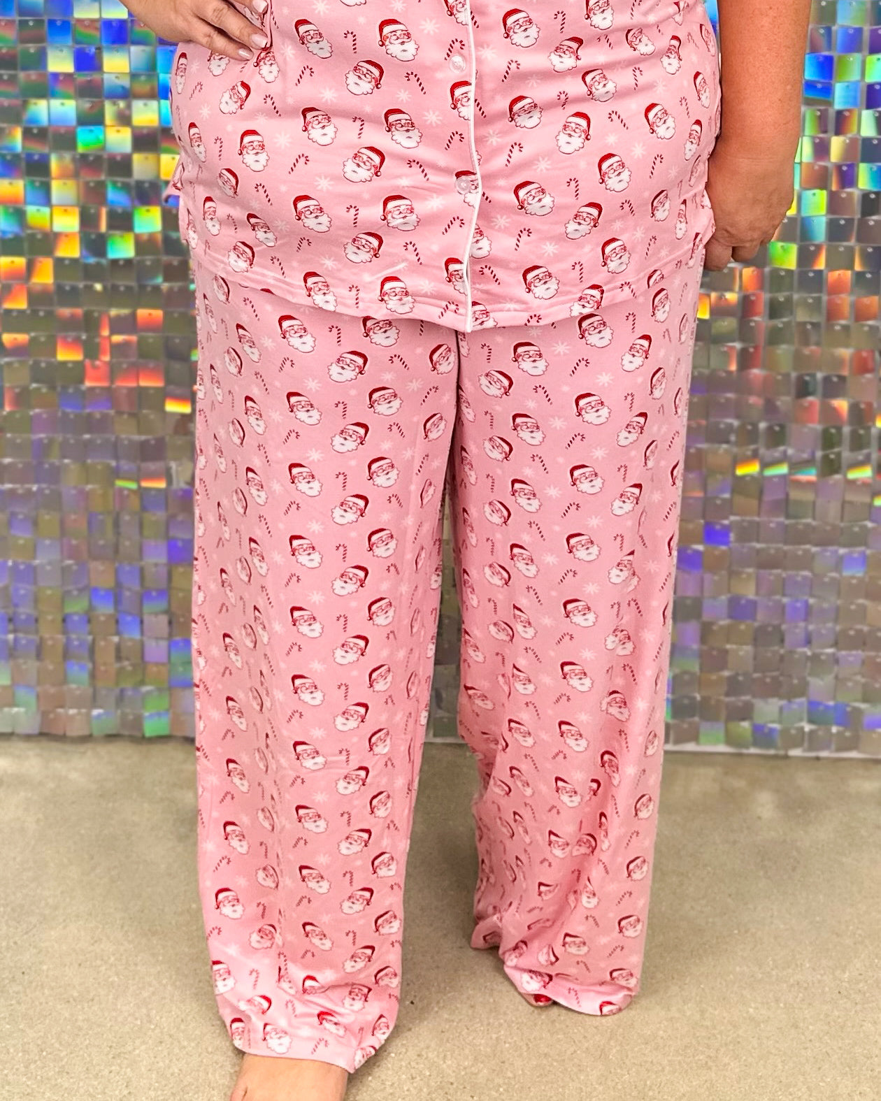 Candy Candy Cane Cutie Sleep Pants - White/Multi