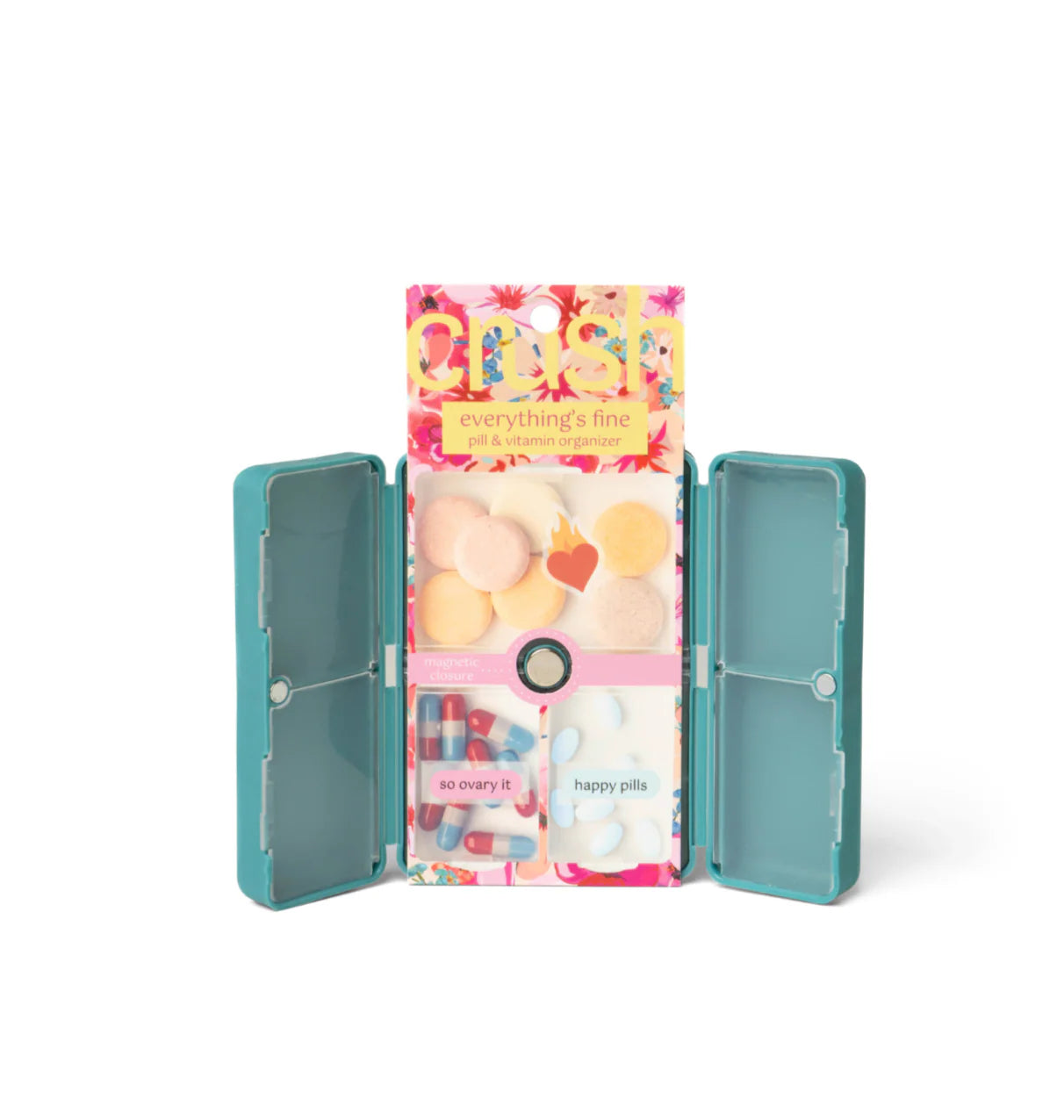 Crush Pill and Vitamin Organizer