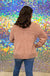Jodifl Captain and Chenille Cardigan - Taupe, long sleeve, front pockets, open front, textured
