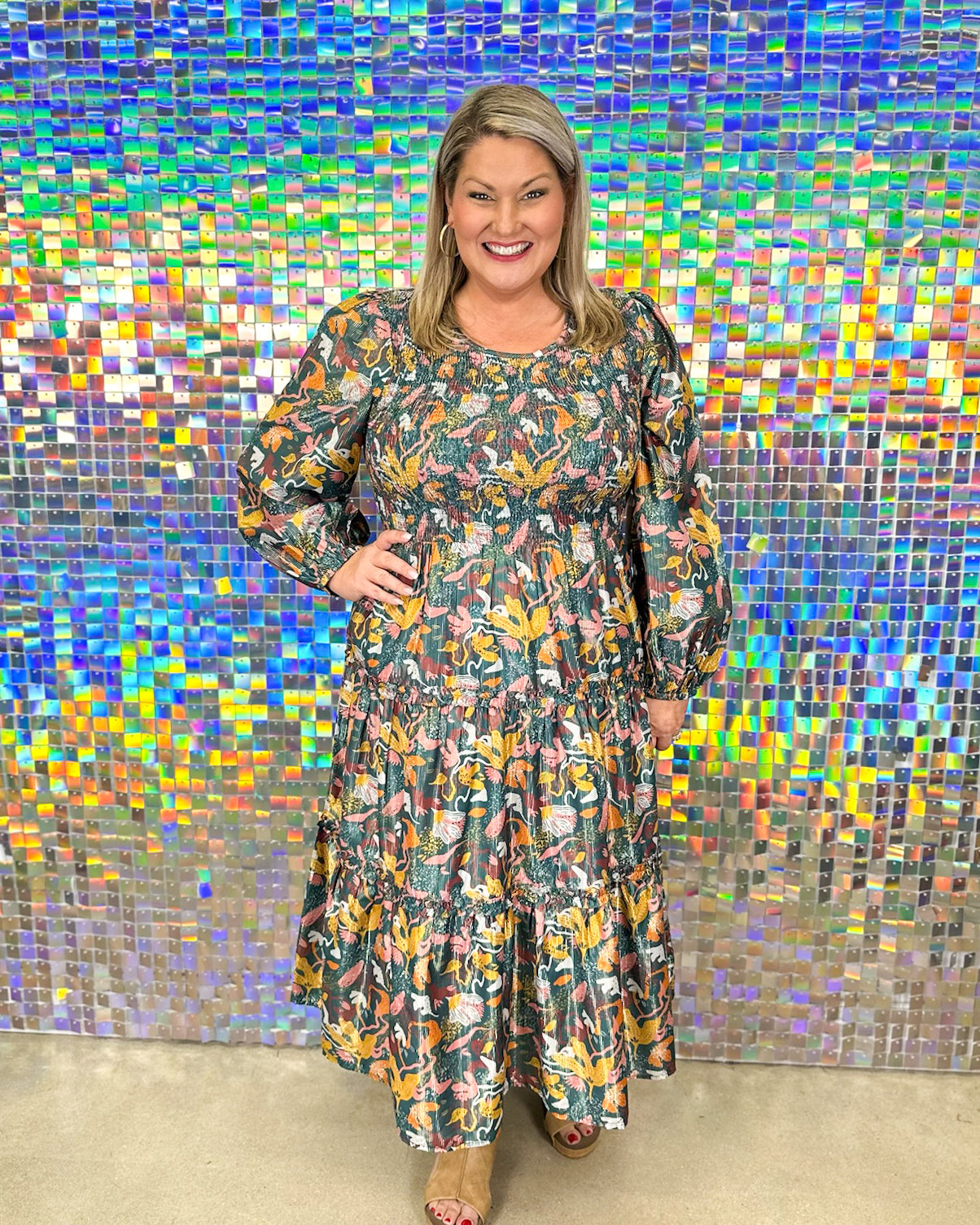 Shaffer Maxi Dress - Blue