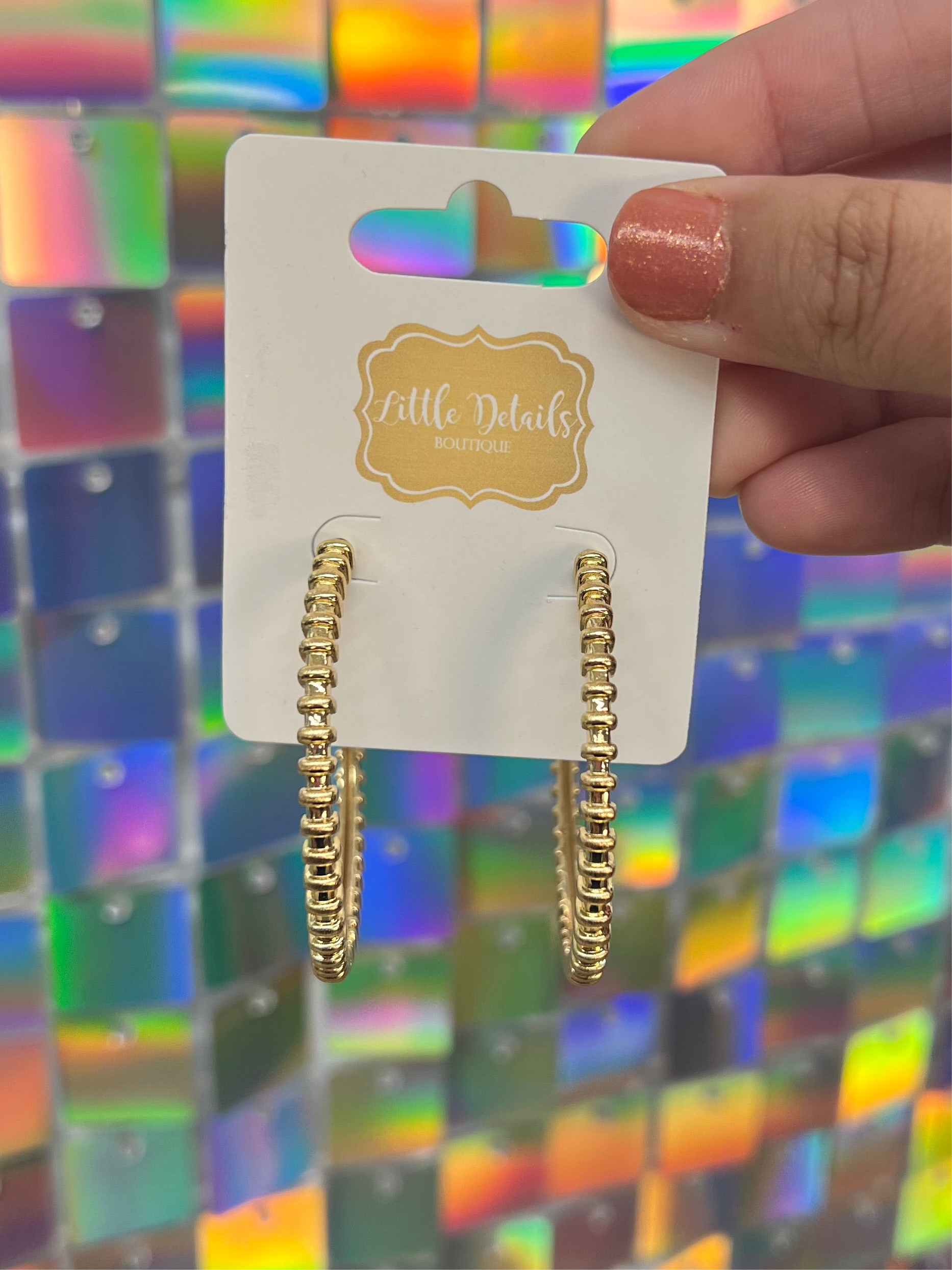 Adeline Earrings Gold - Large