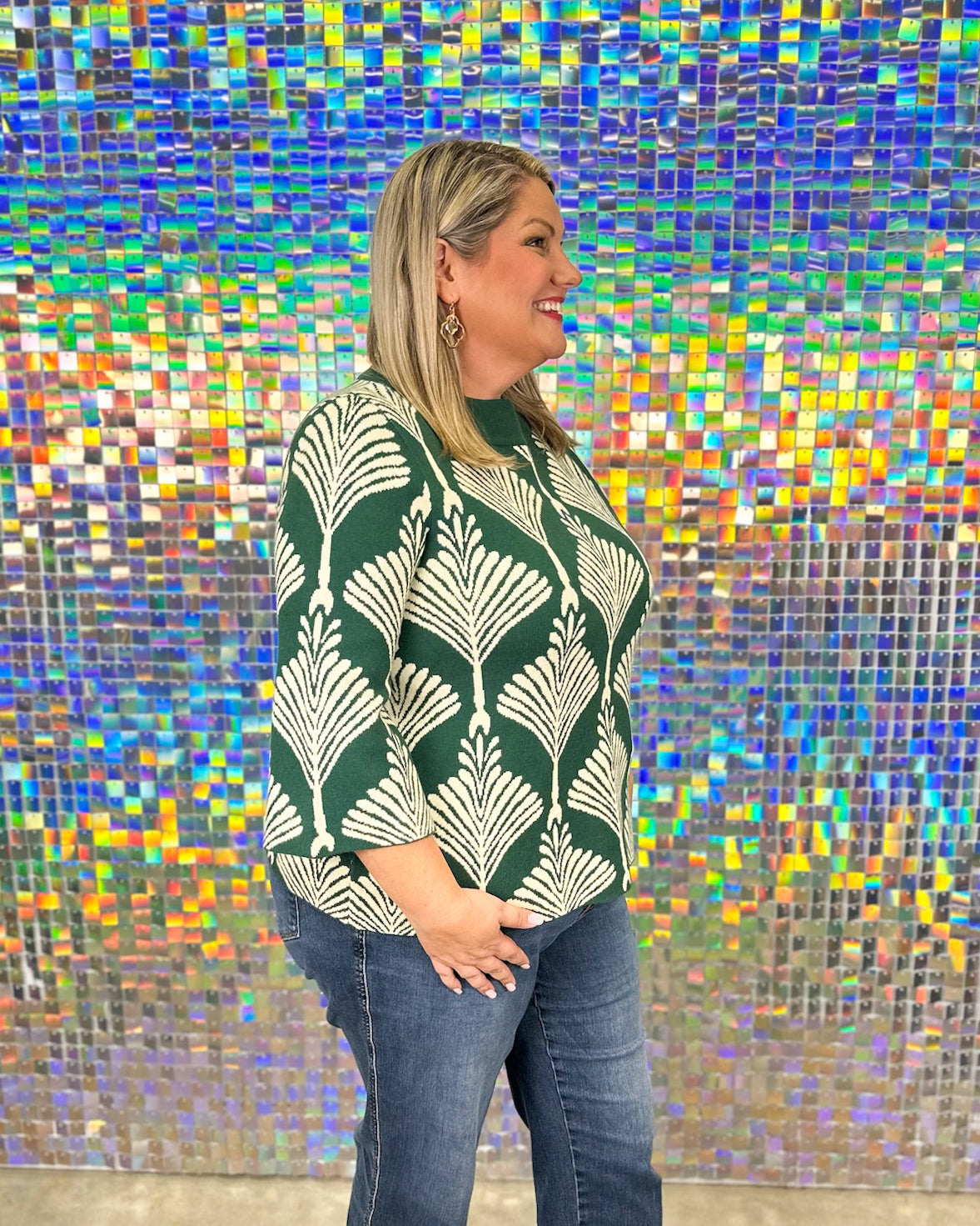 Gretchen Sweater - Forest Green