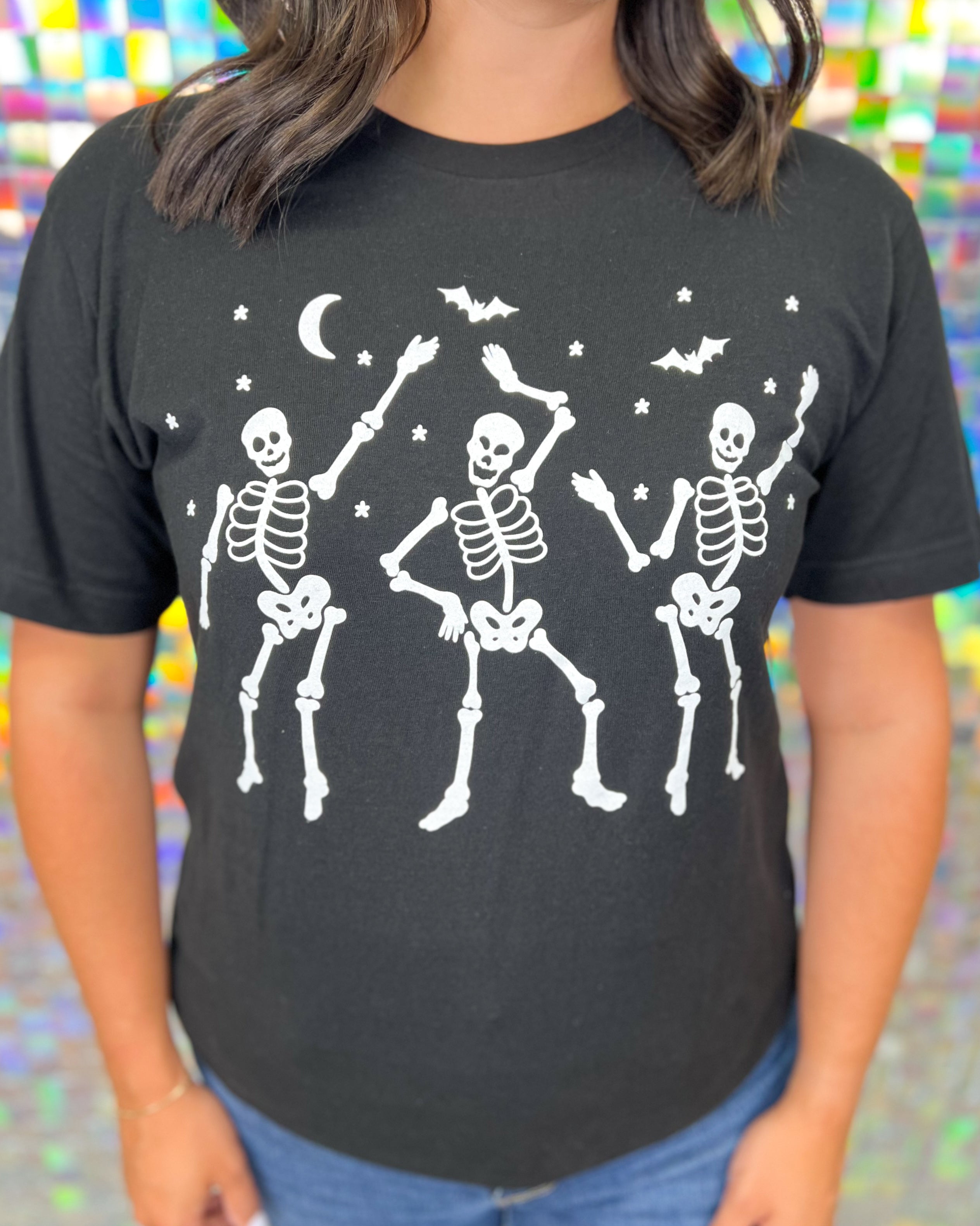 Dancing Skeletons Graphic Tee