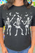 Dancing Skeletons Graphic Tee