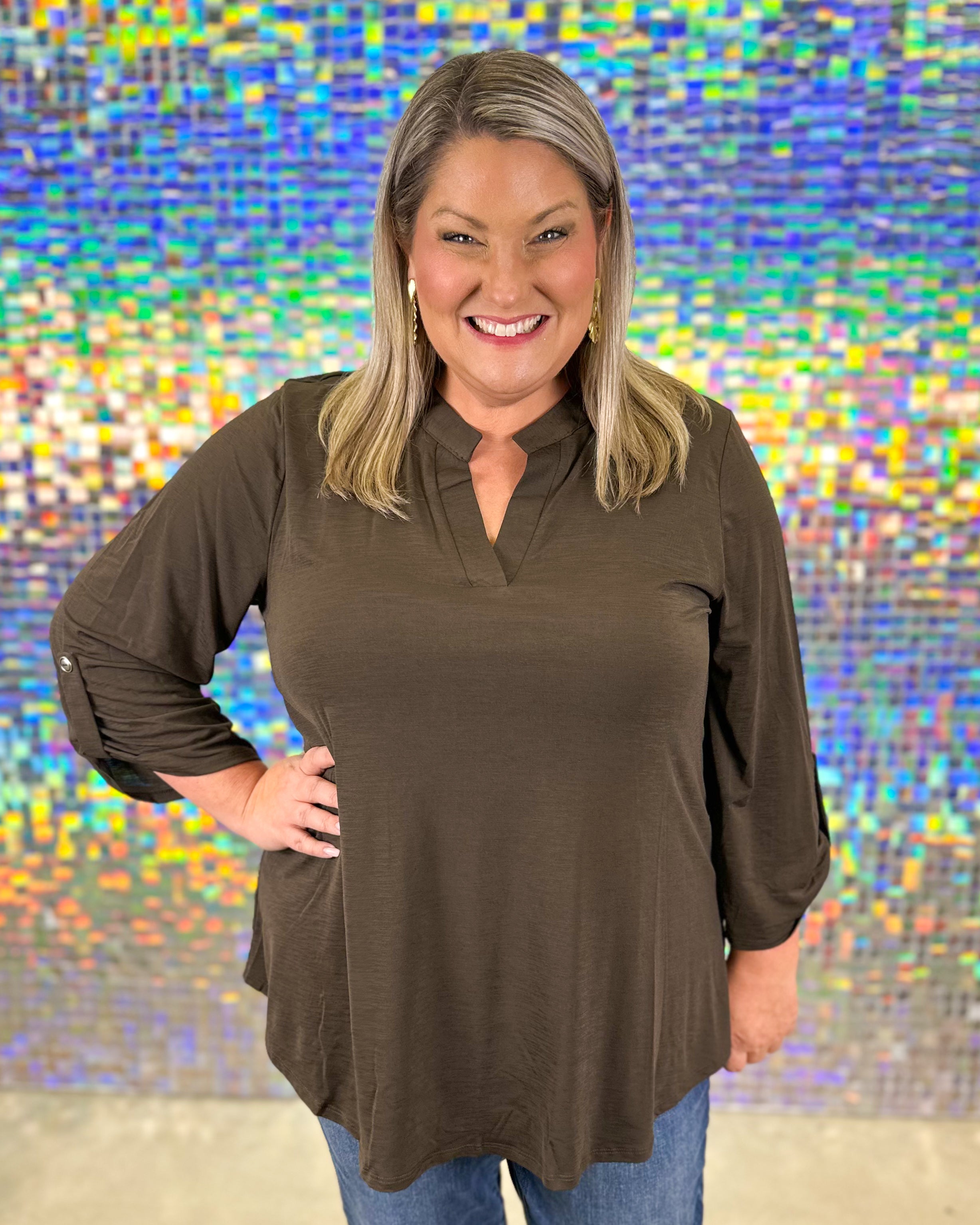 Lizzy Top - Chocolate