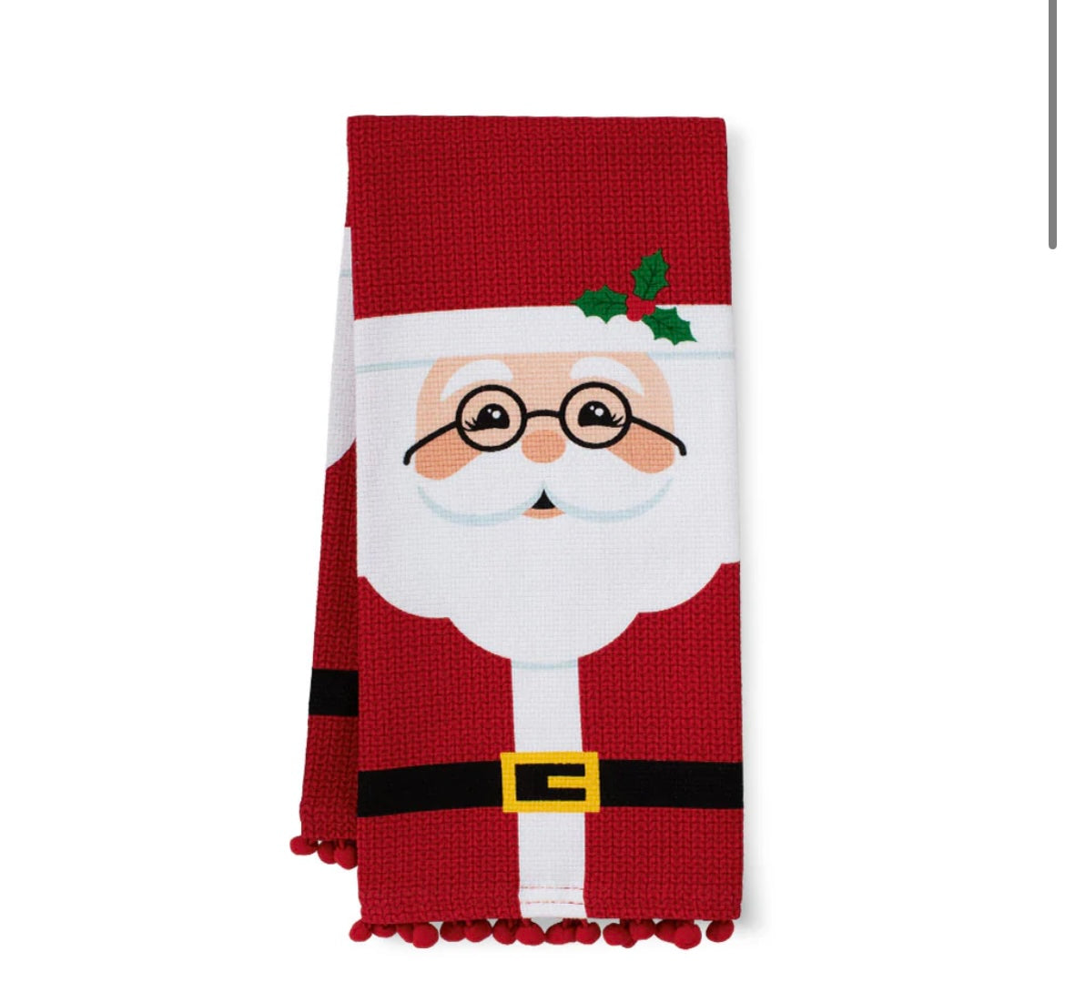 Swig Tea Towel - Mr Claus