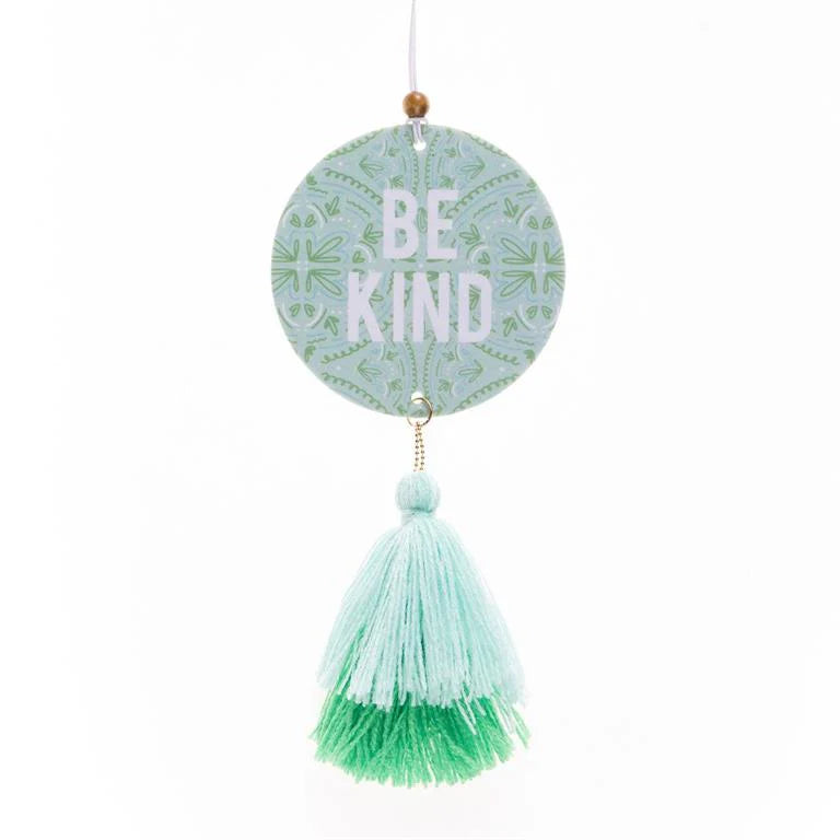 Mary Square Car Air Freshener - Be Kind