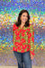 Michelle McDowell Elena Top - Wildflower Olive