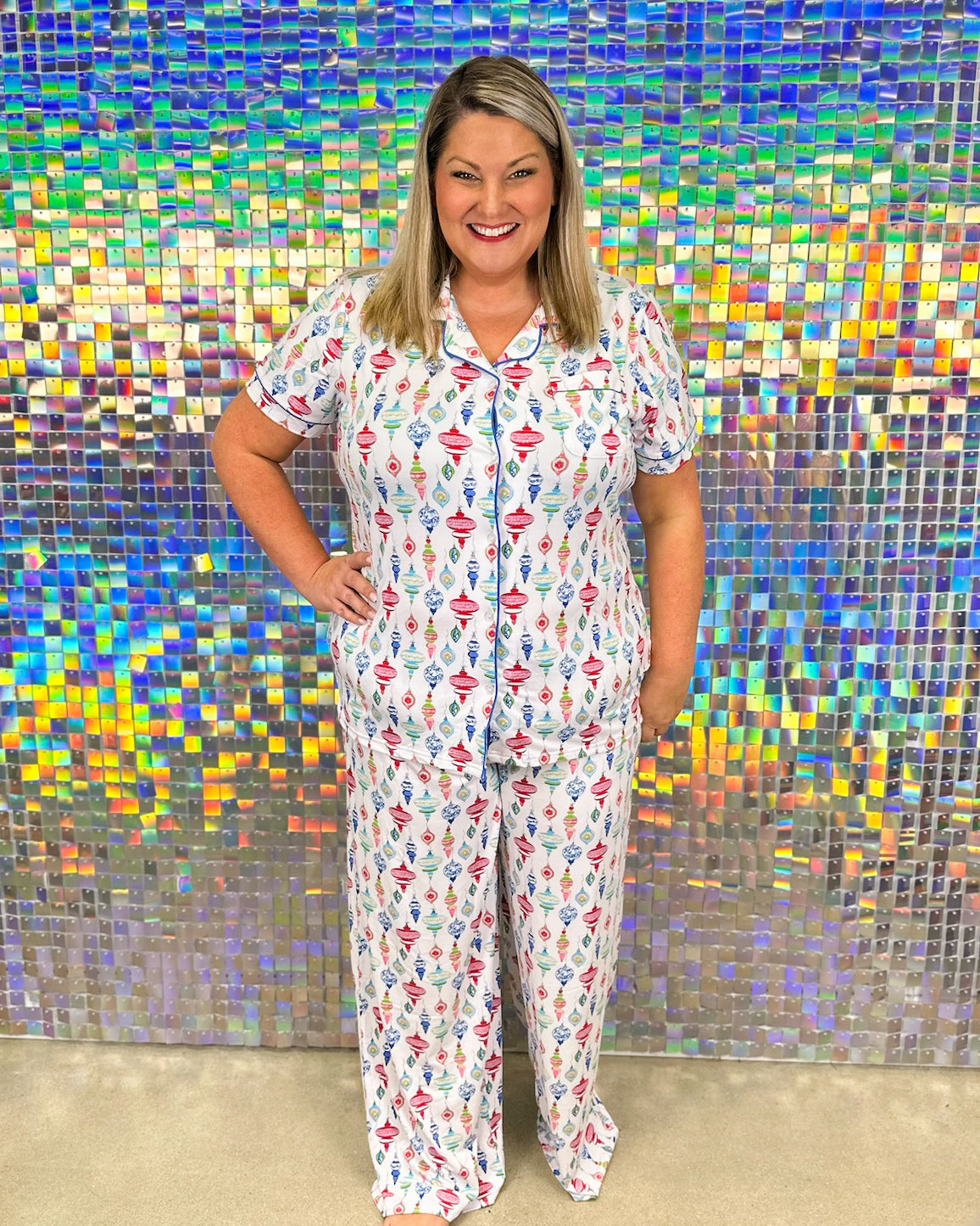 Whimsical Wonders Sleep Pants - White/Multi