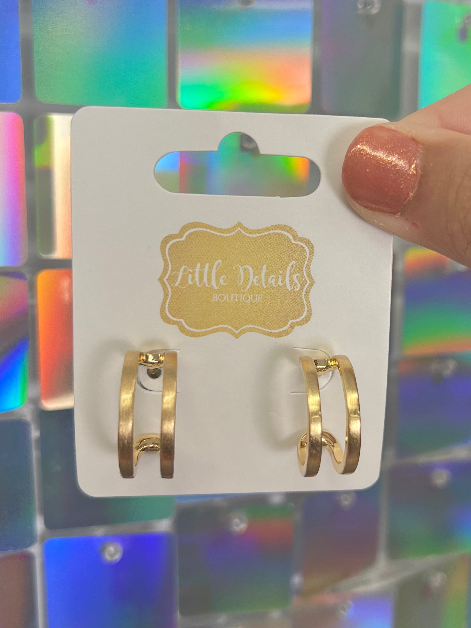 Raelynn Earrings Gold - Small