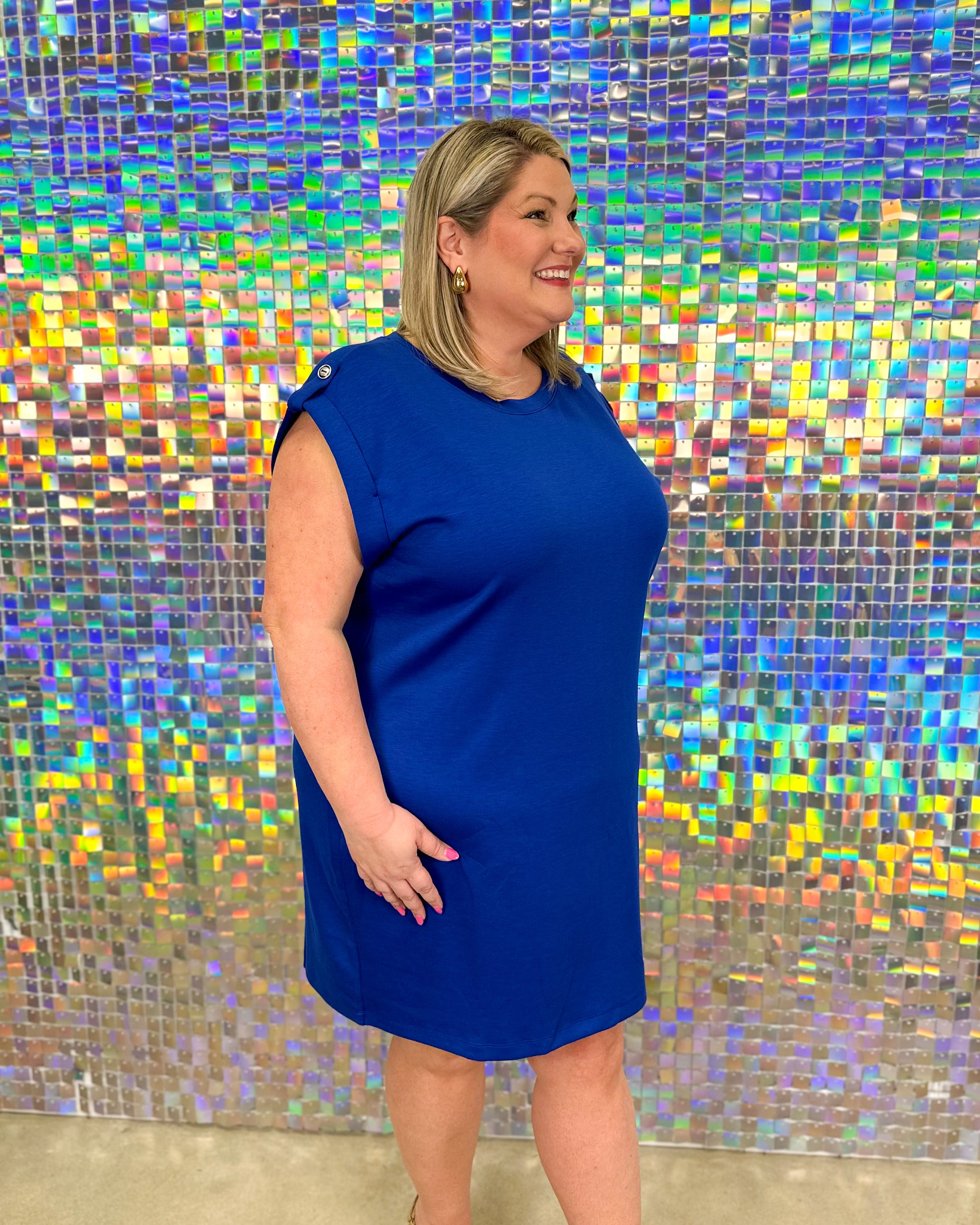 Retreat Dress - Royal Blue