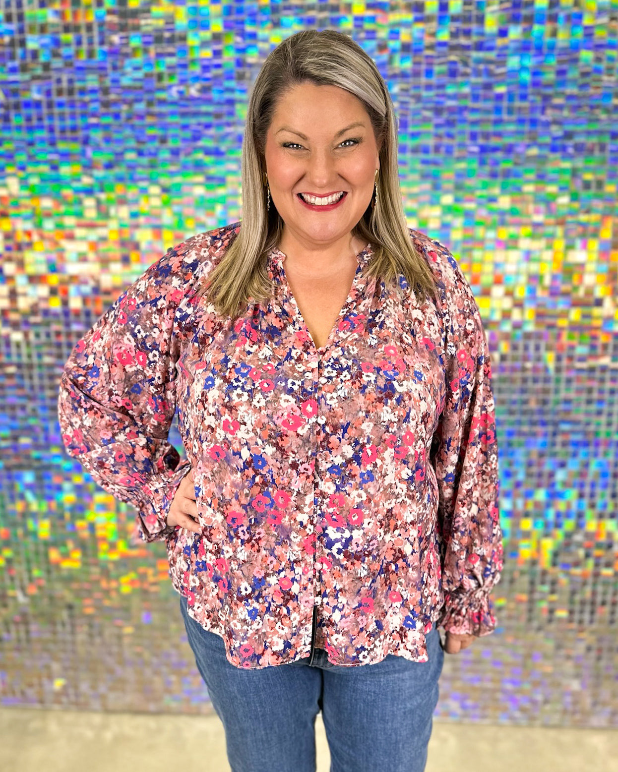 Wild Wonder Top - Purple