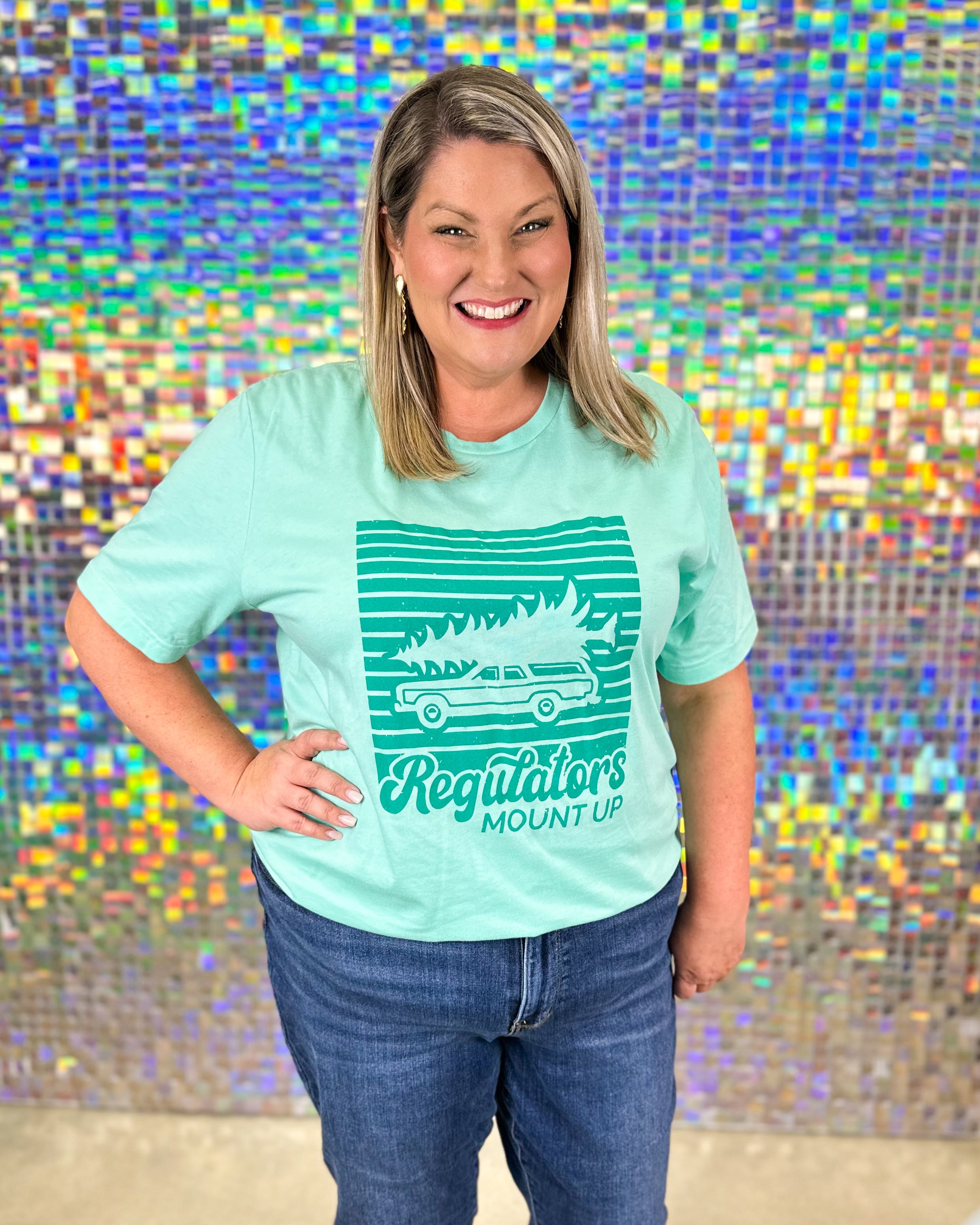 Regulators Mount Up Tee - Mint