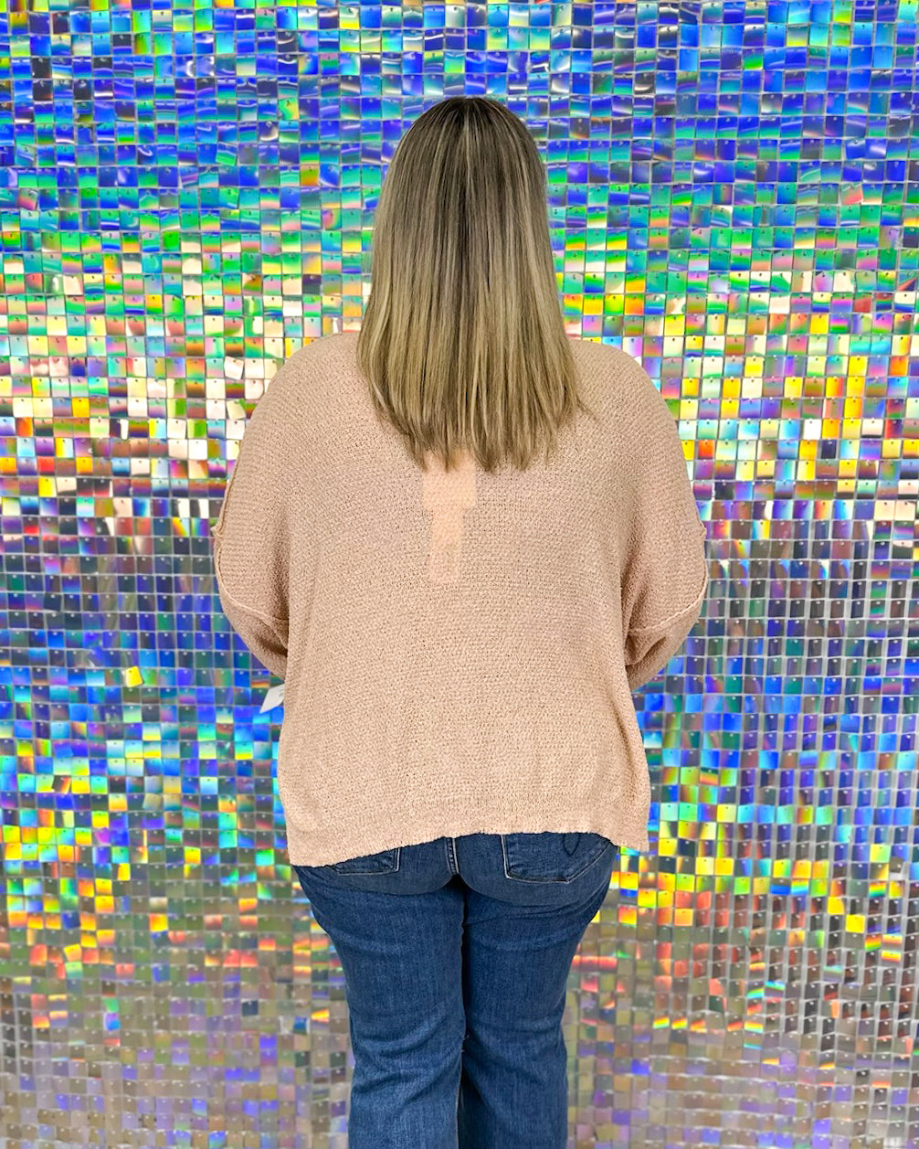 Tabitha Sweater - Apricot