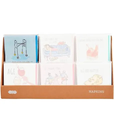 Birthday Napkin - Old People