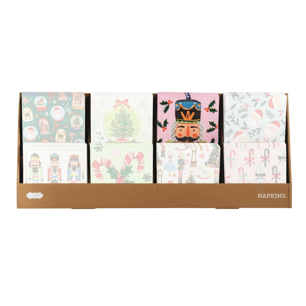 Christmas Napkin - Nutcracker Face