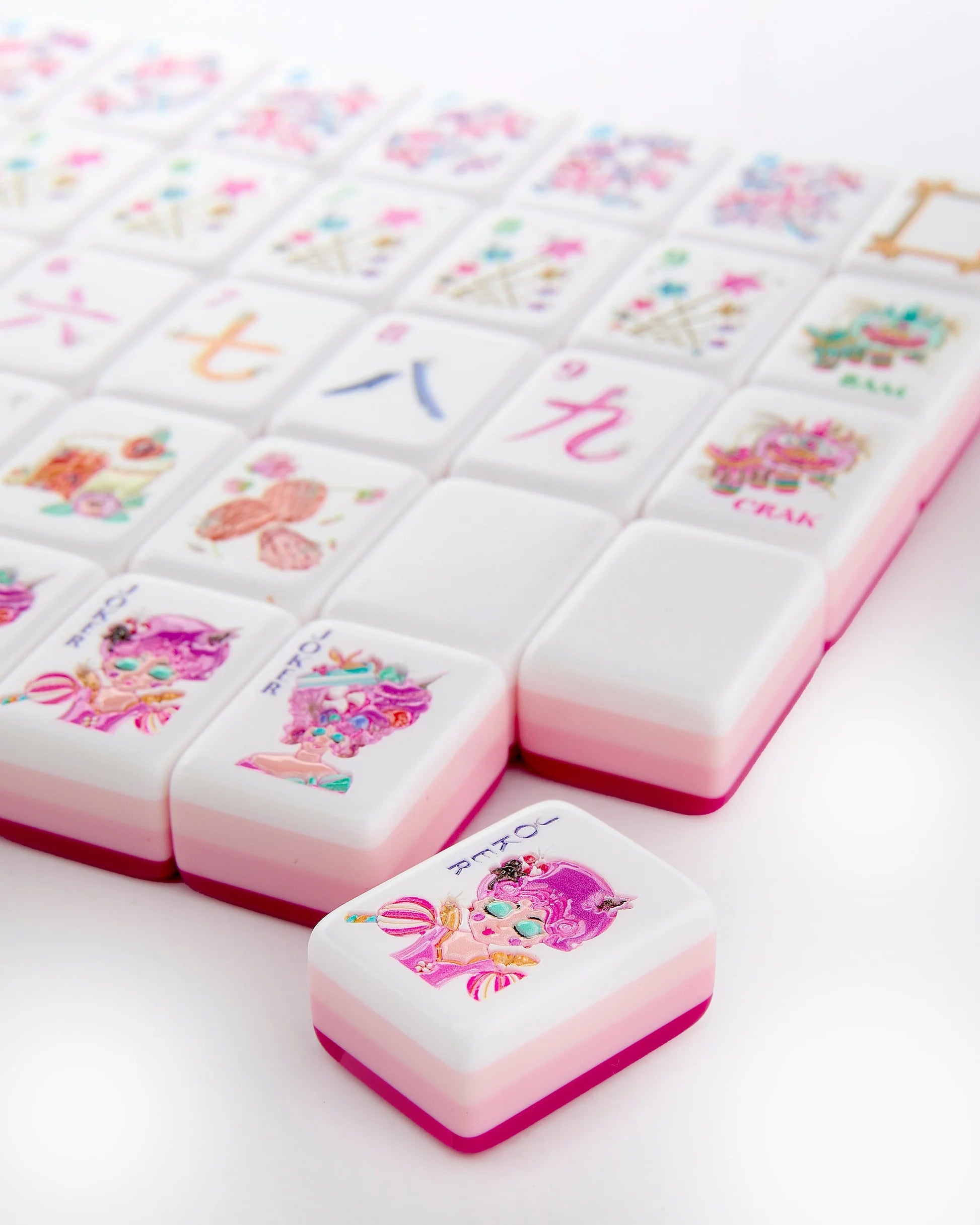 Glitterville Mahjong Tiles