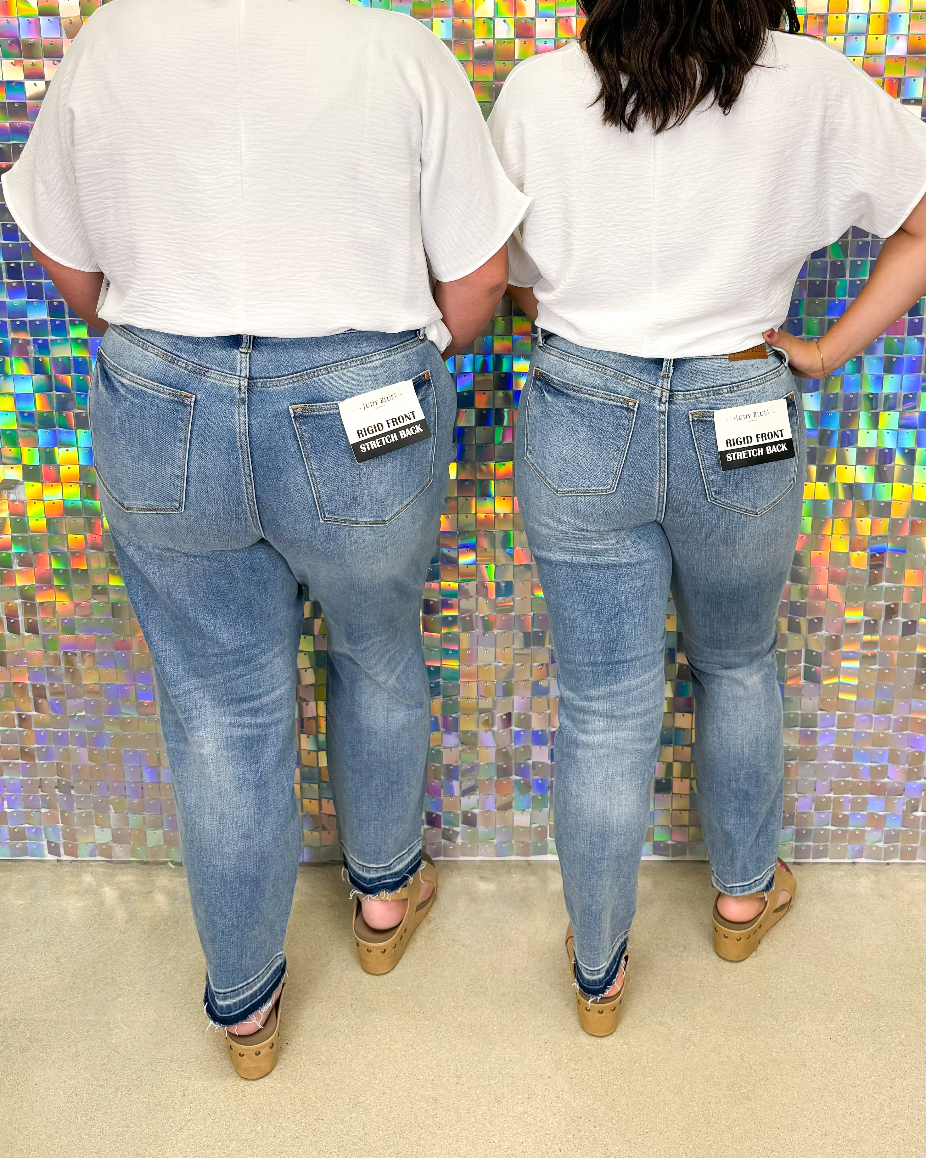 Judy Blue Jolene Rigid Magic Boyfriend Jean - Mid-Rise