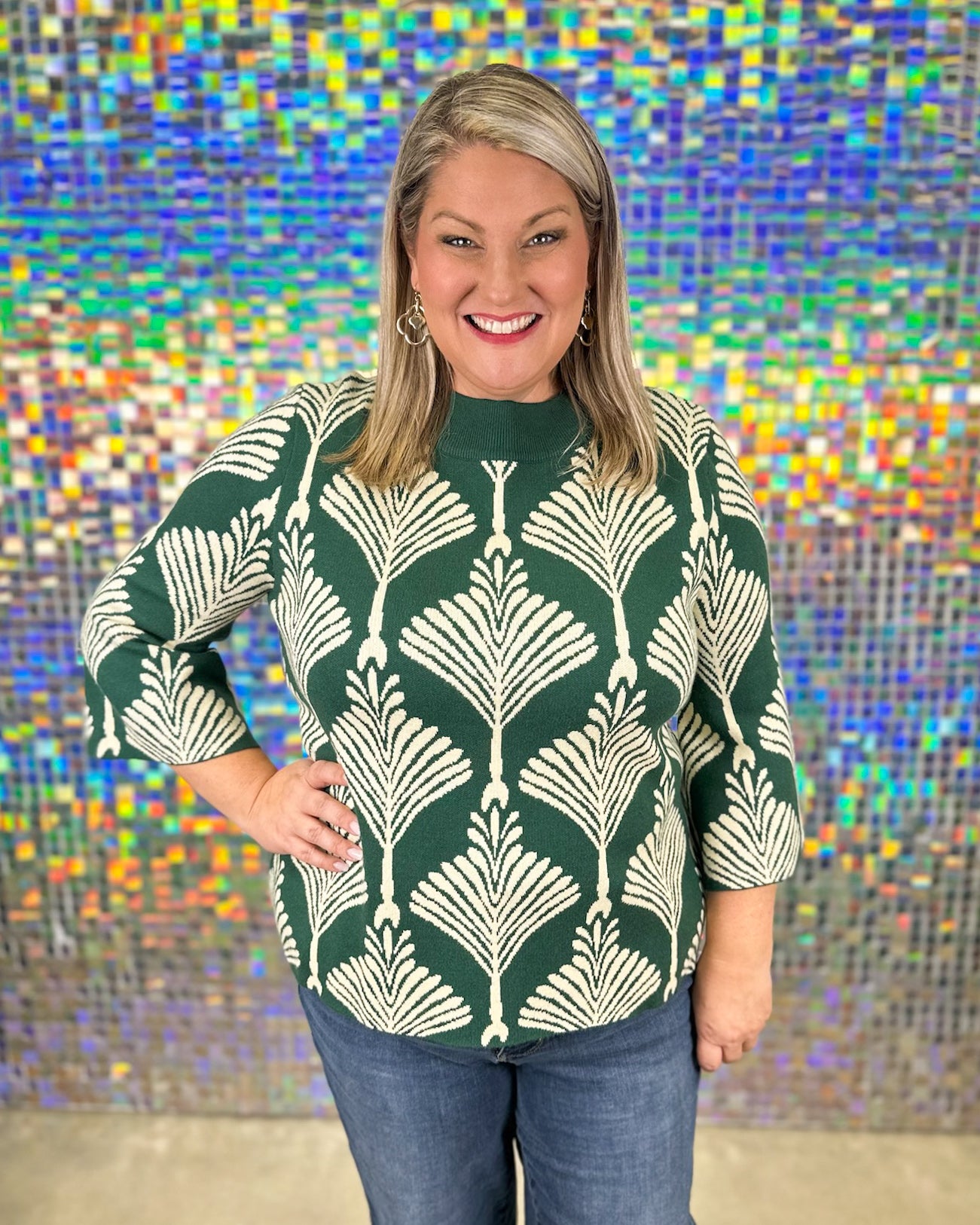 Gretchen Sweater - Forest Green