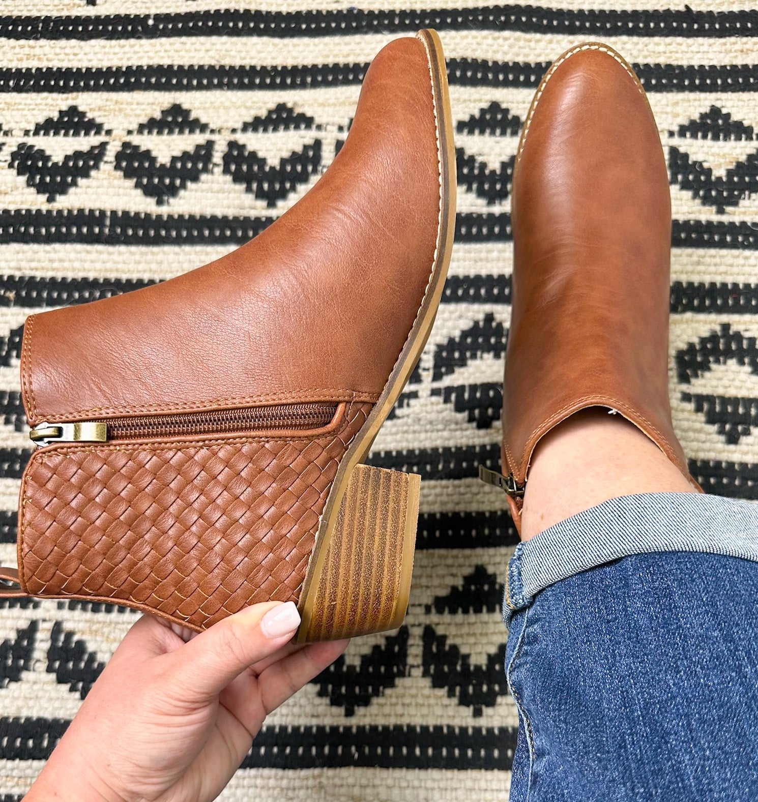 Half N Half Bootie - Bourbon