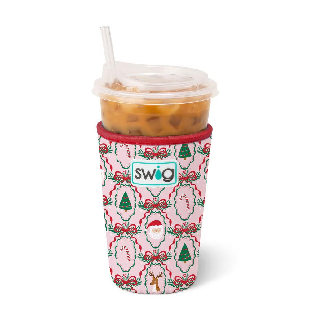 Swig Iced Cup Coolie - Christmas Cameos