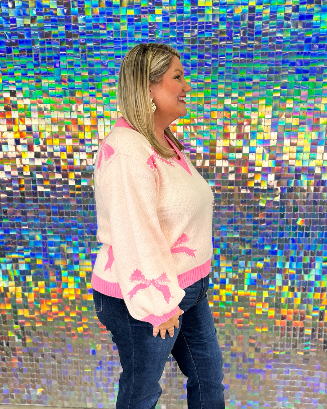 Georgette Sweater - Cream