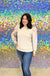 Jodifl Madison Top - Beige, textured, sweatshirt, long sleeve, puff sleeve, pleated shoulder