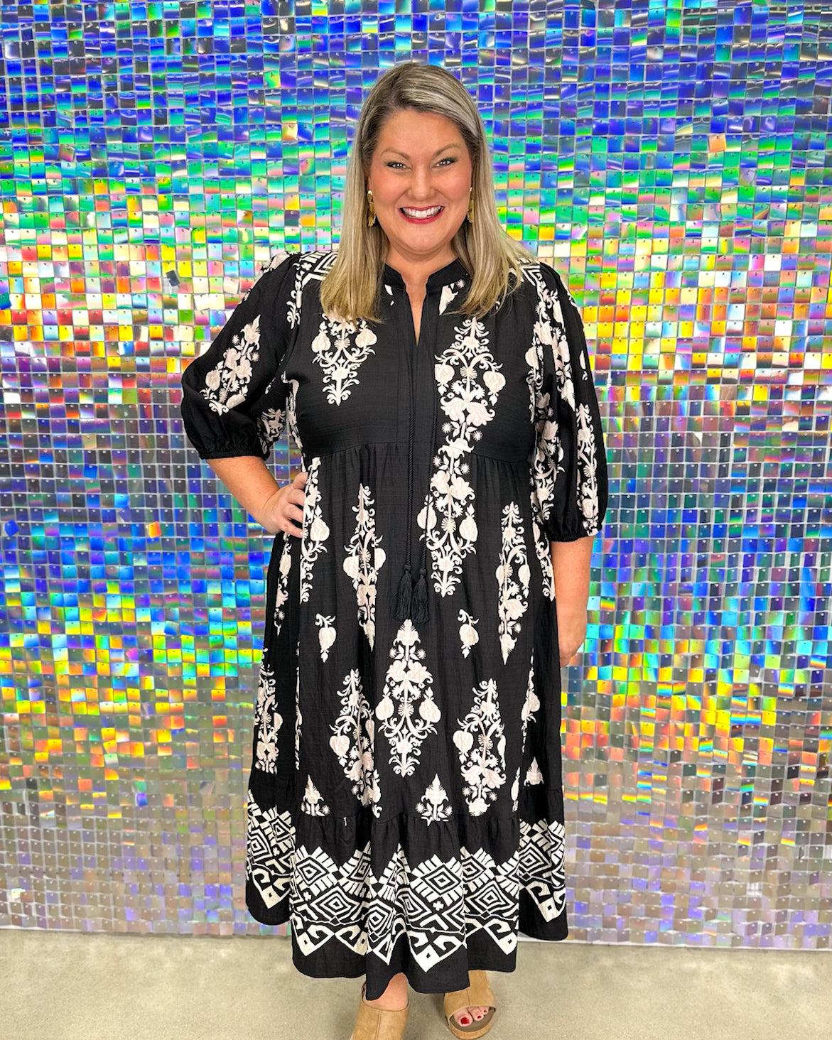 FINAL SALE Rachel Dress - Black