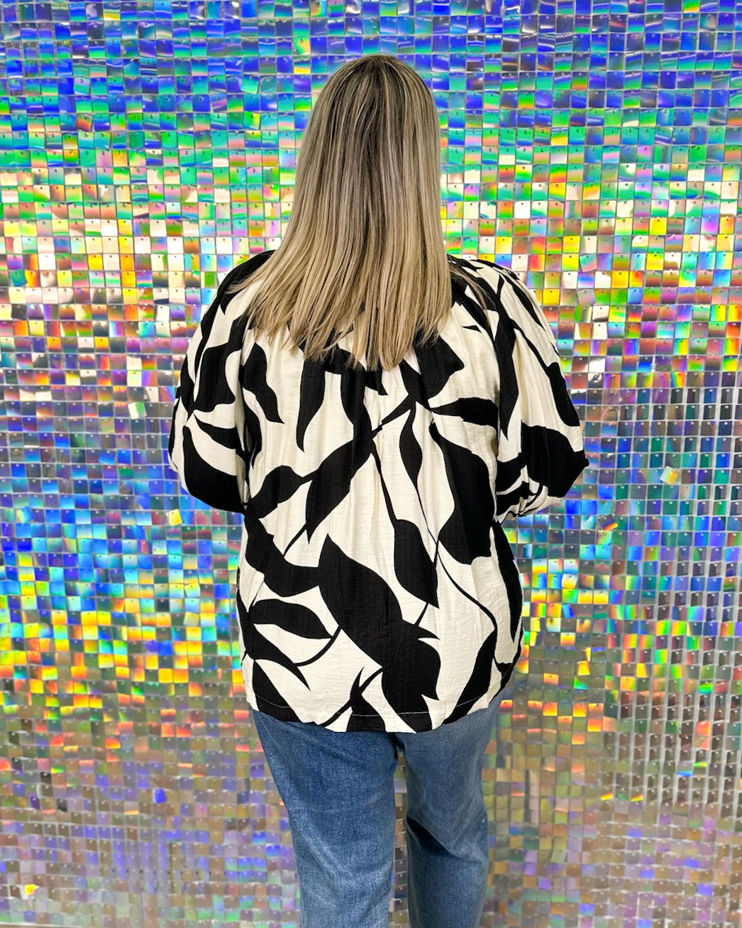 Ruthie Top - Black Mix