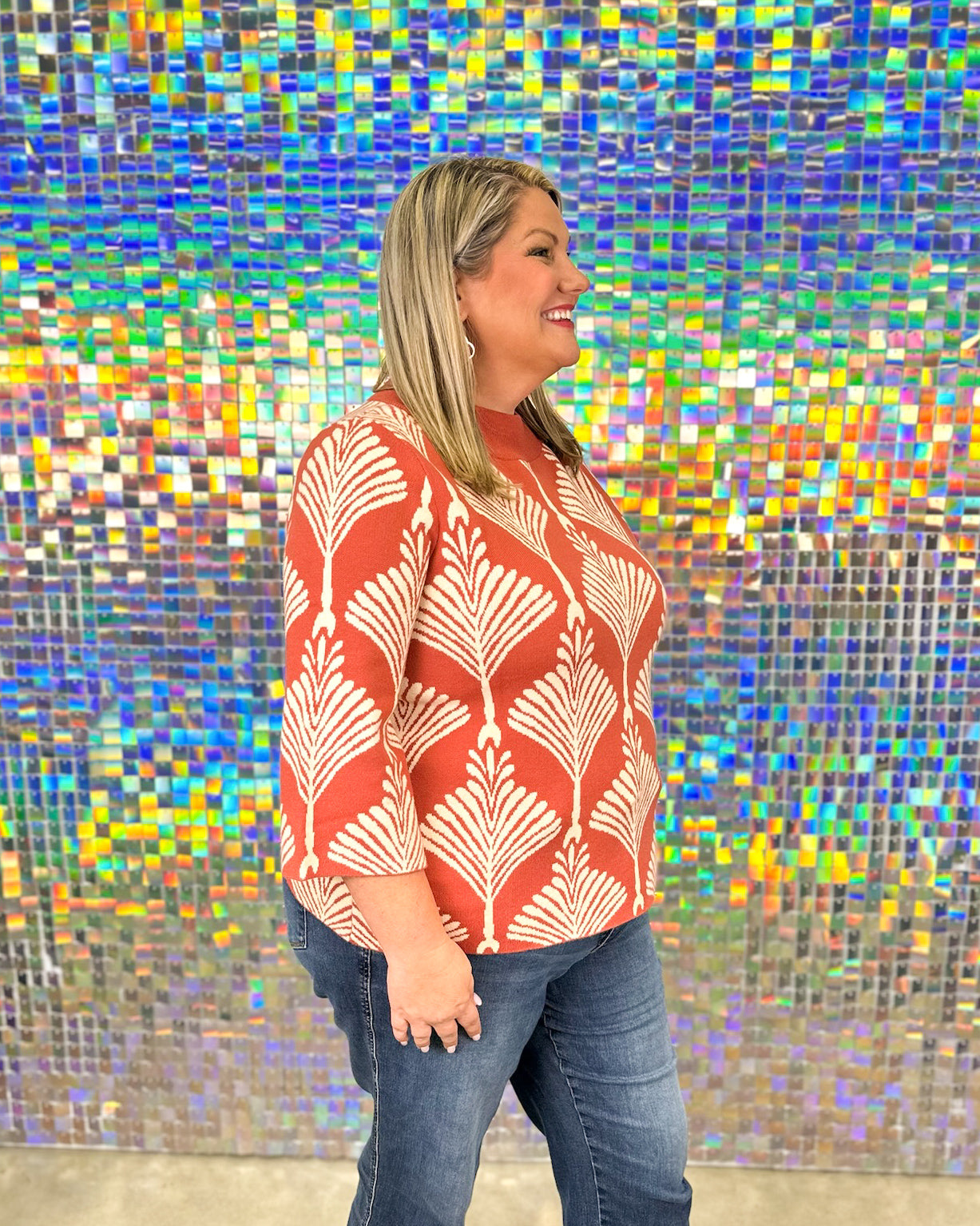 Gretchen Sweater - Rose Clay