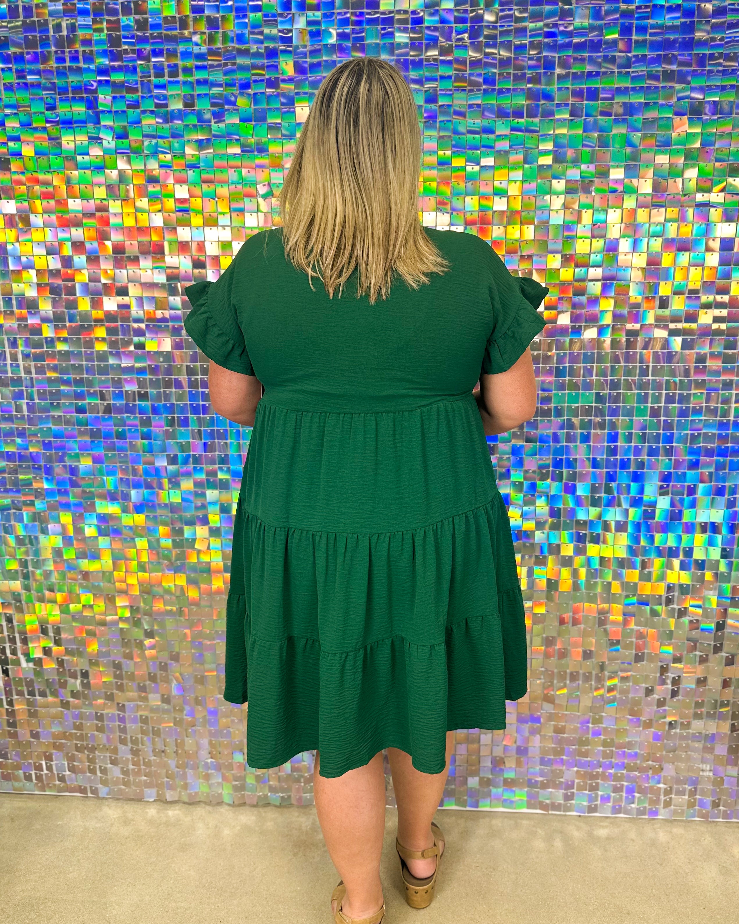 Gabby Dress - Sea Green