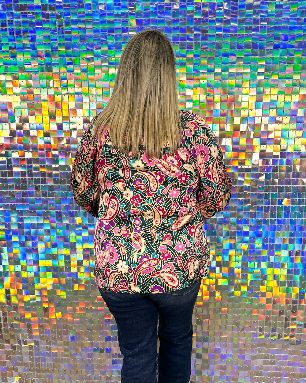 Constance Top - Teal