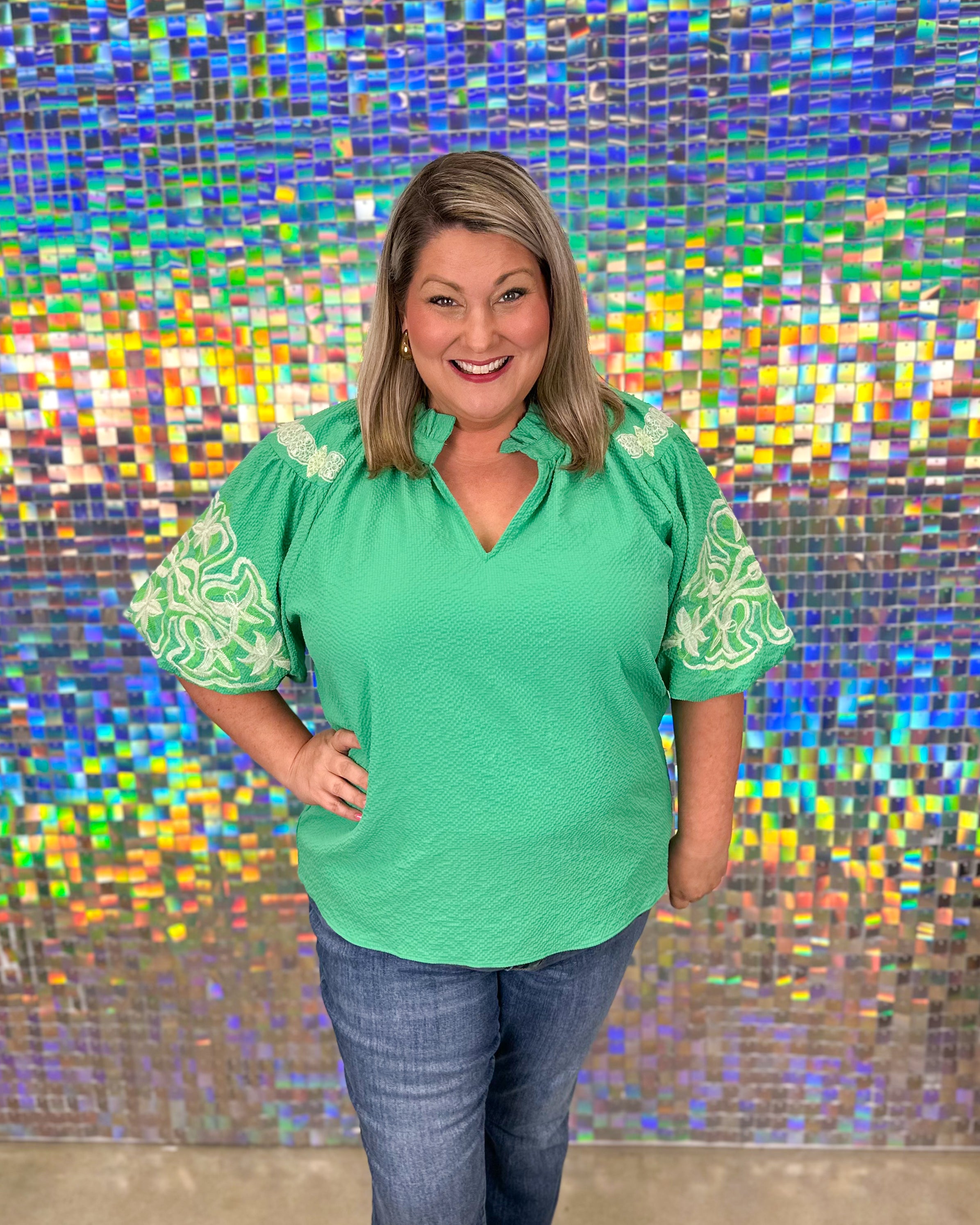 Priscilla Top - Green