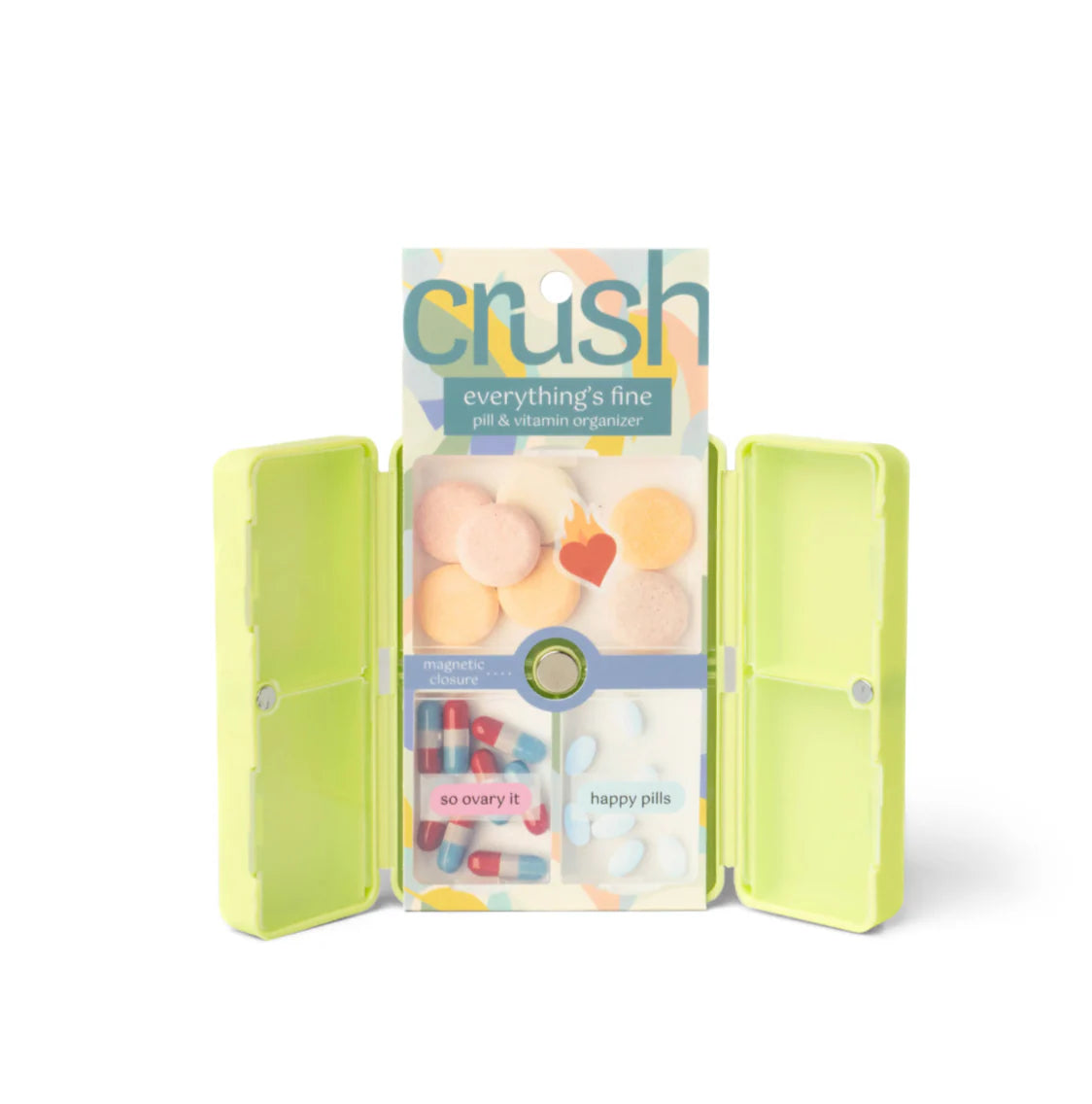 Crush Pill and Vitamin Organizer