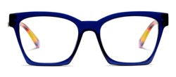 Peepers Readers - Maisie - Blue/Ikat