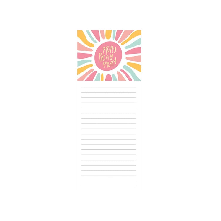 Magnetic Notepad - Pray Pray Pray