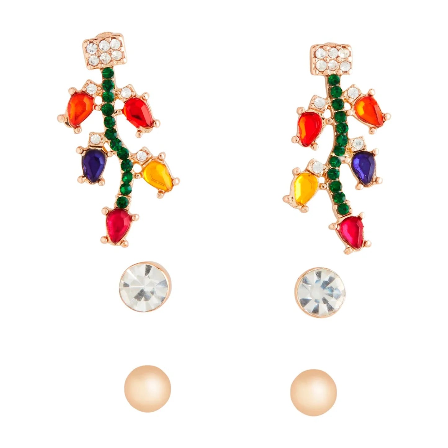 Holiday Icon Earrings - Lights