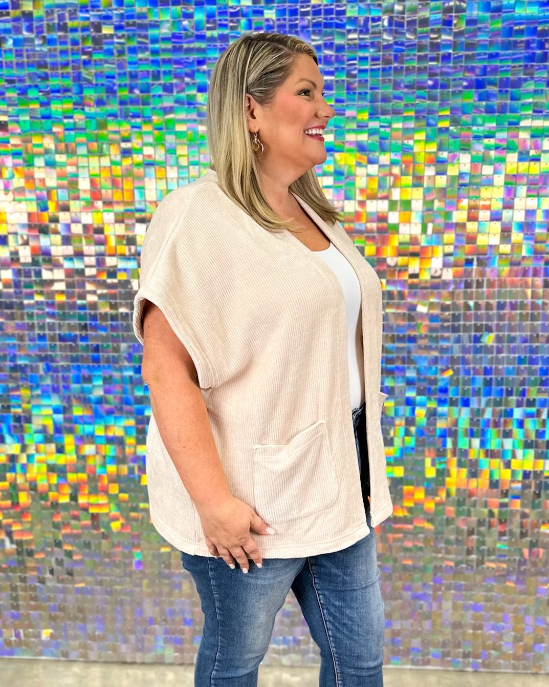 Nellie Cardigan - Cream