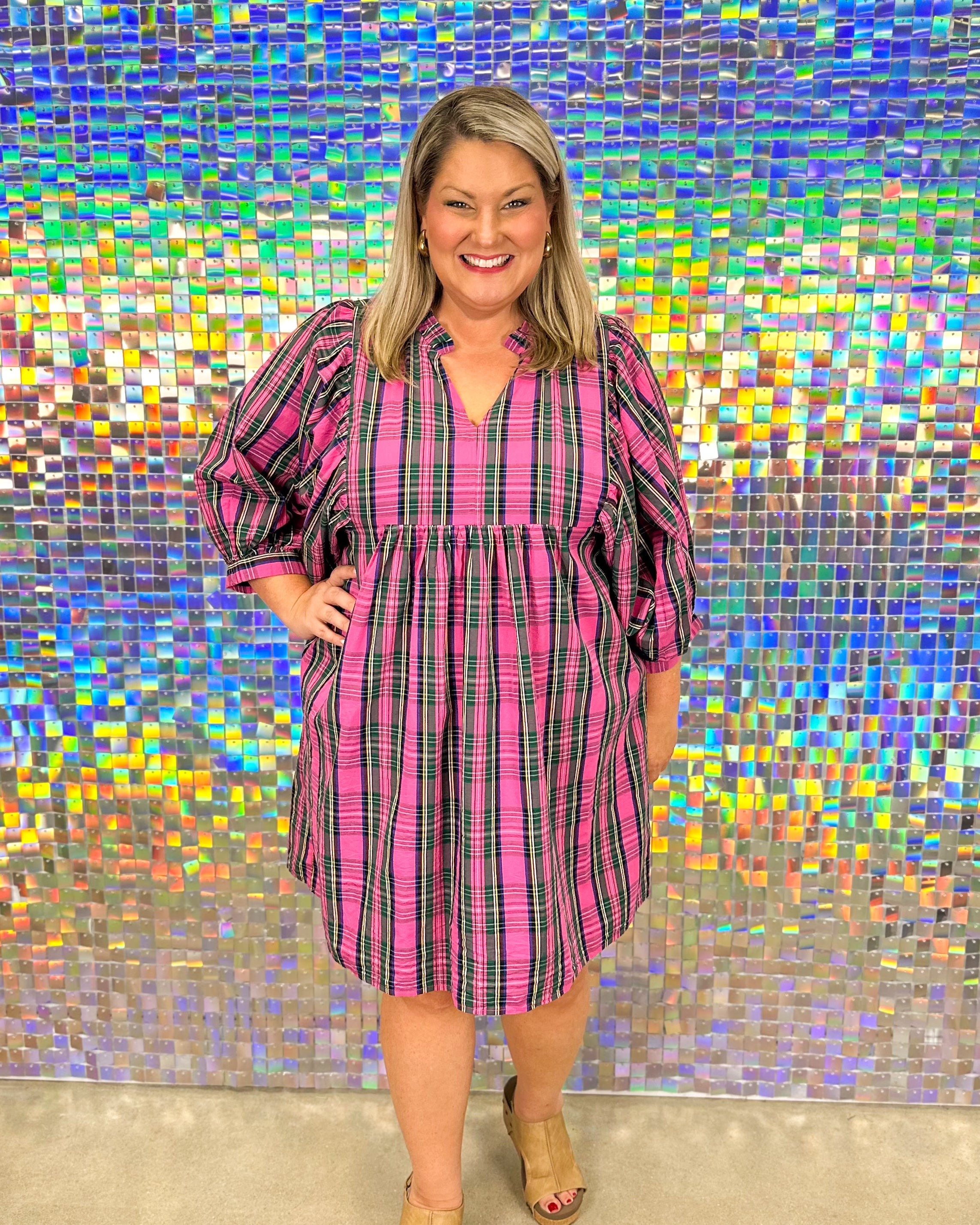 Shipley Dress - Pink