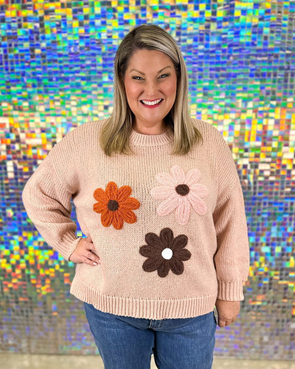 Farley Floral Sweater