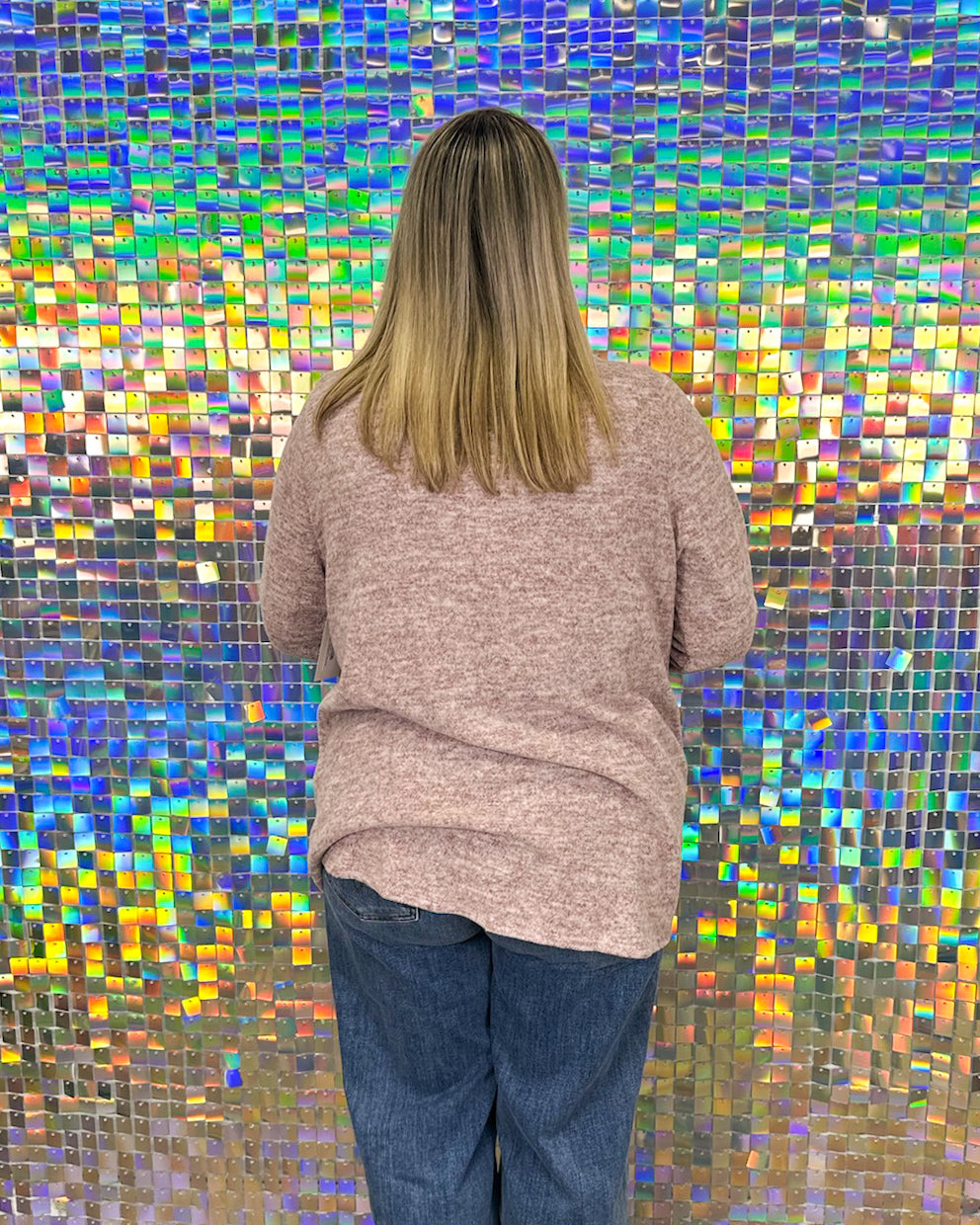 Journey Cardigan - Wine